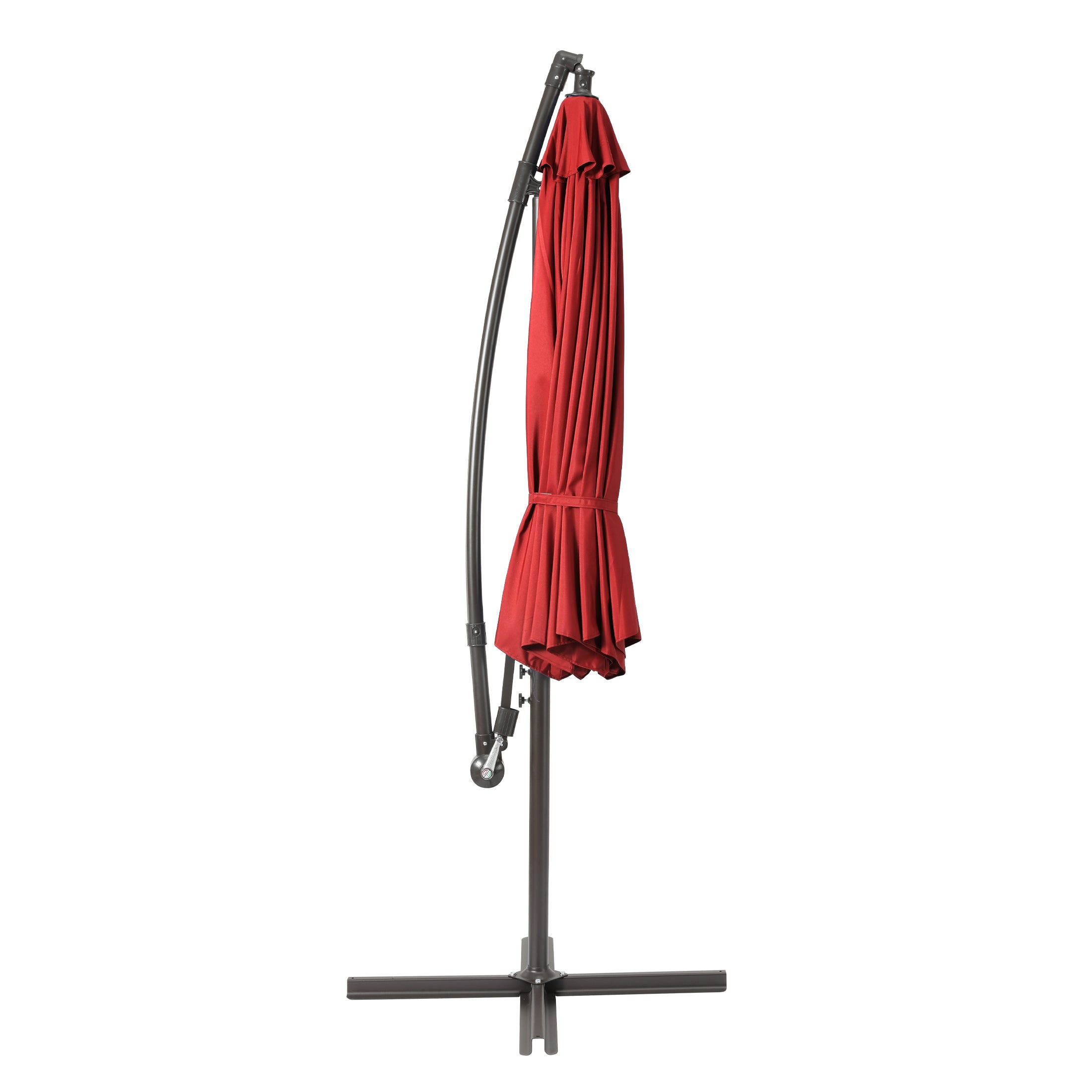 Elm 10 ft. Outdoor / Patio Cantilever Hanging Umbrella