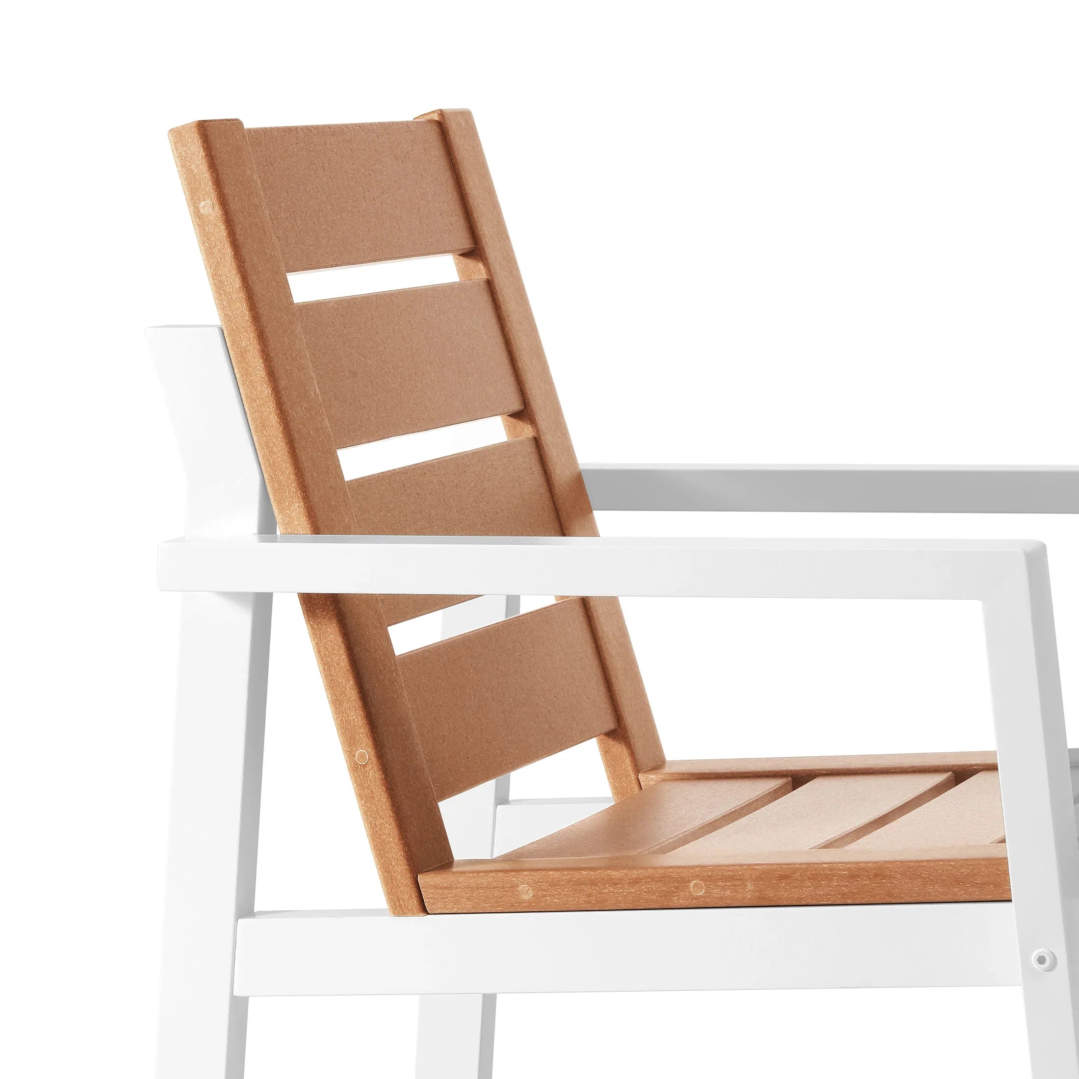 Stinson HDPE Outdoor Patio Dining Arm Chair