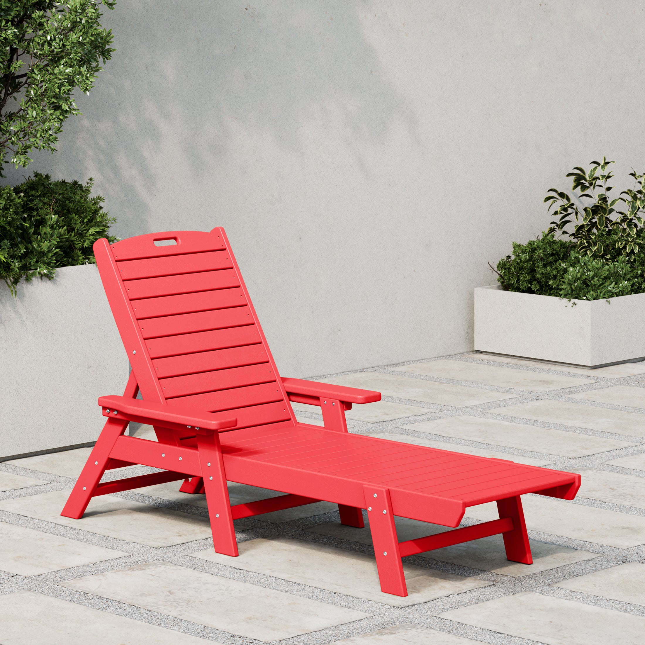 Paradise Poly Reclining Chaise Lounge