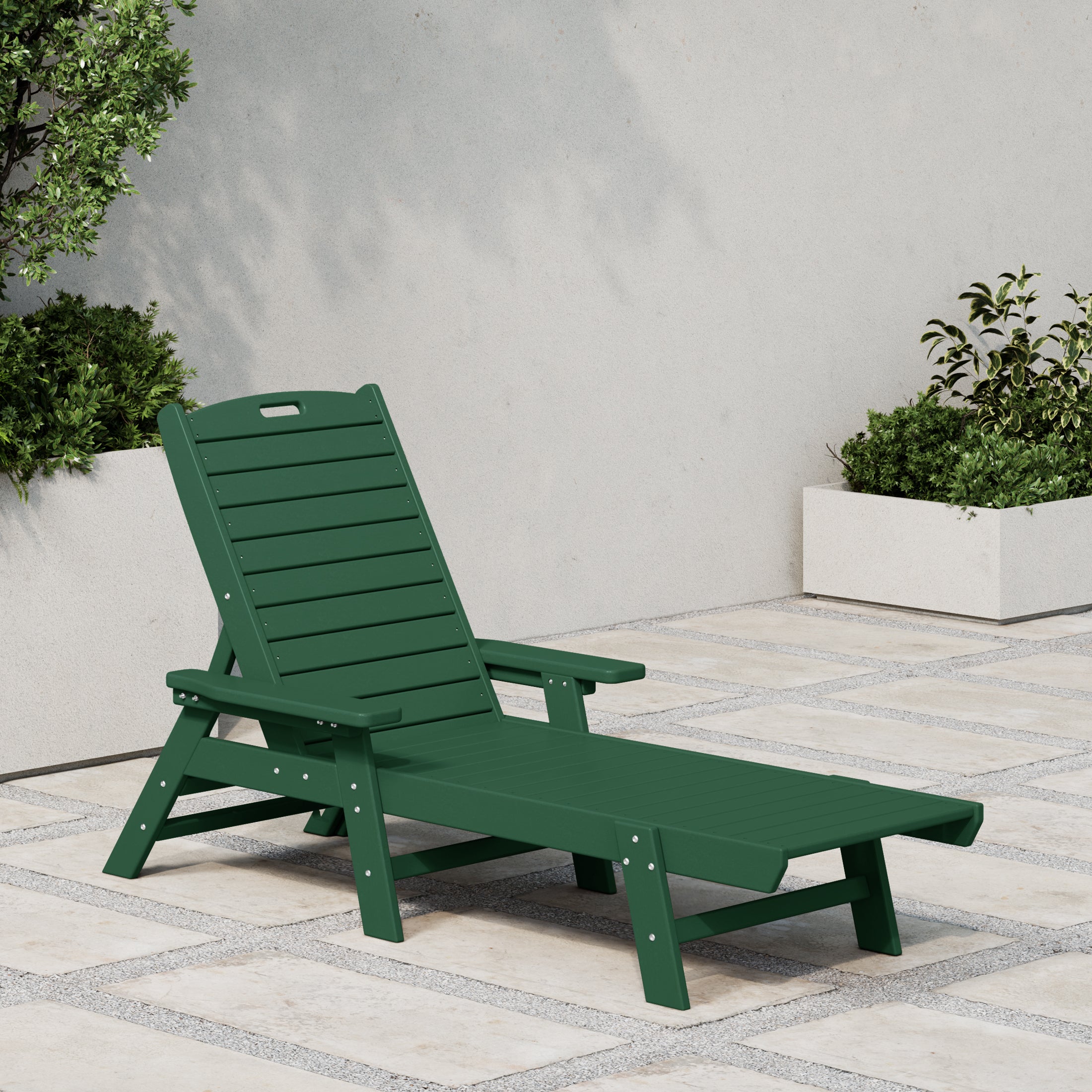 Paradise Poly Reclining Chaise Lounge