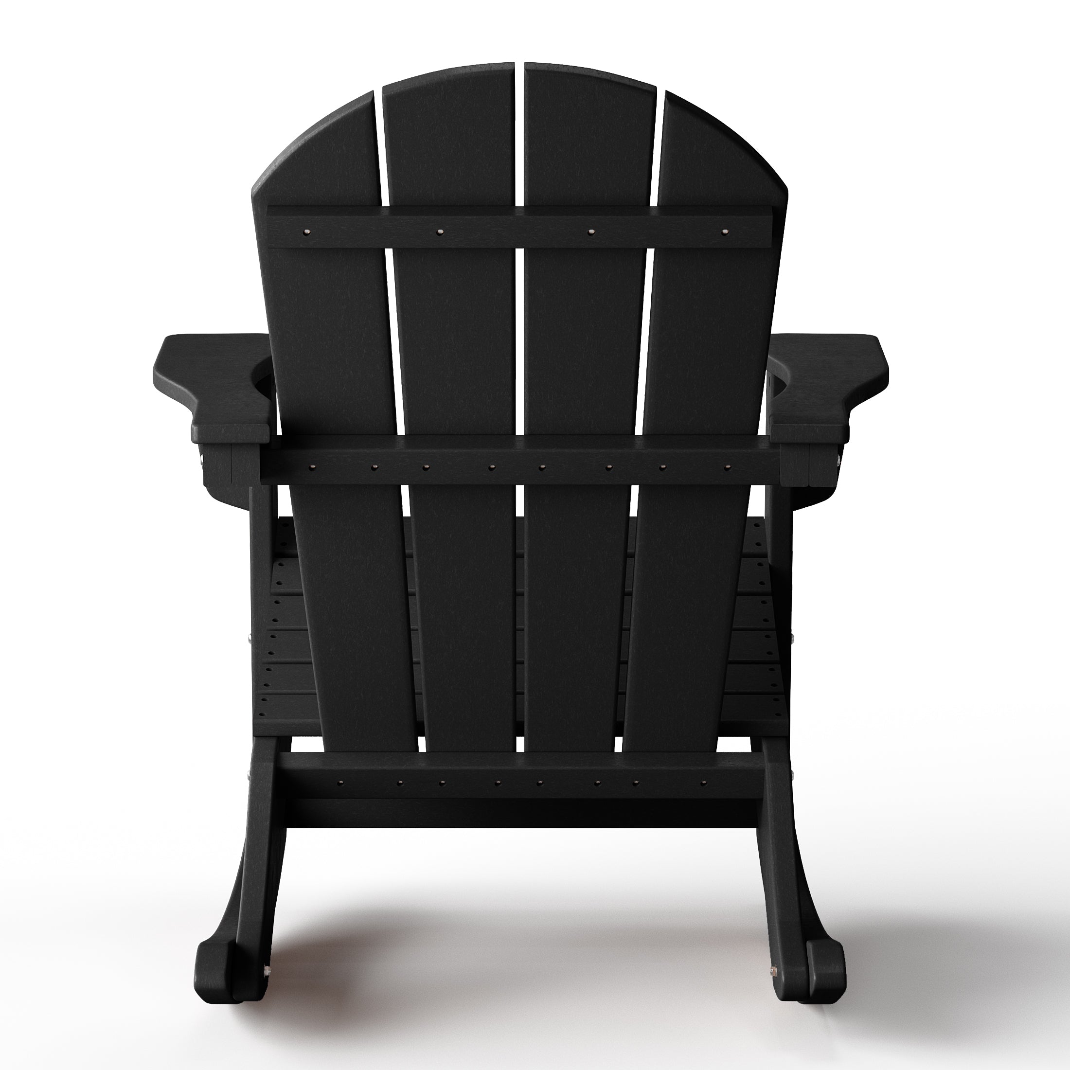 Paradise 2 piece set Outdoor / Patio Poly Adirondack rocking chairs ( 2 seater )