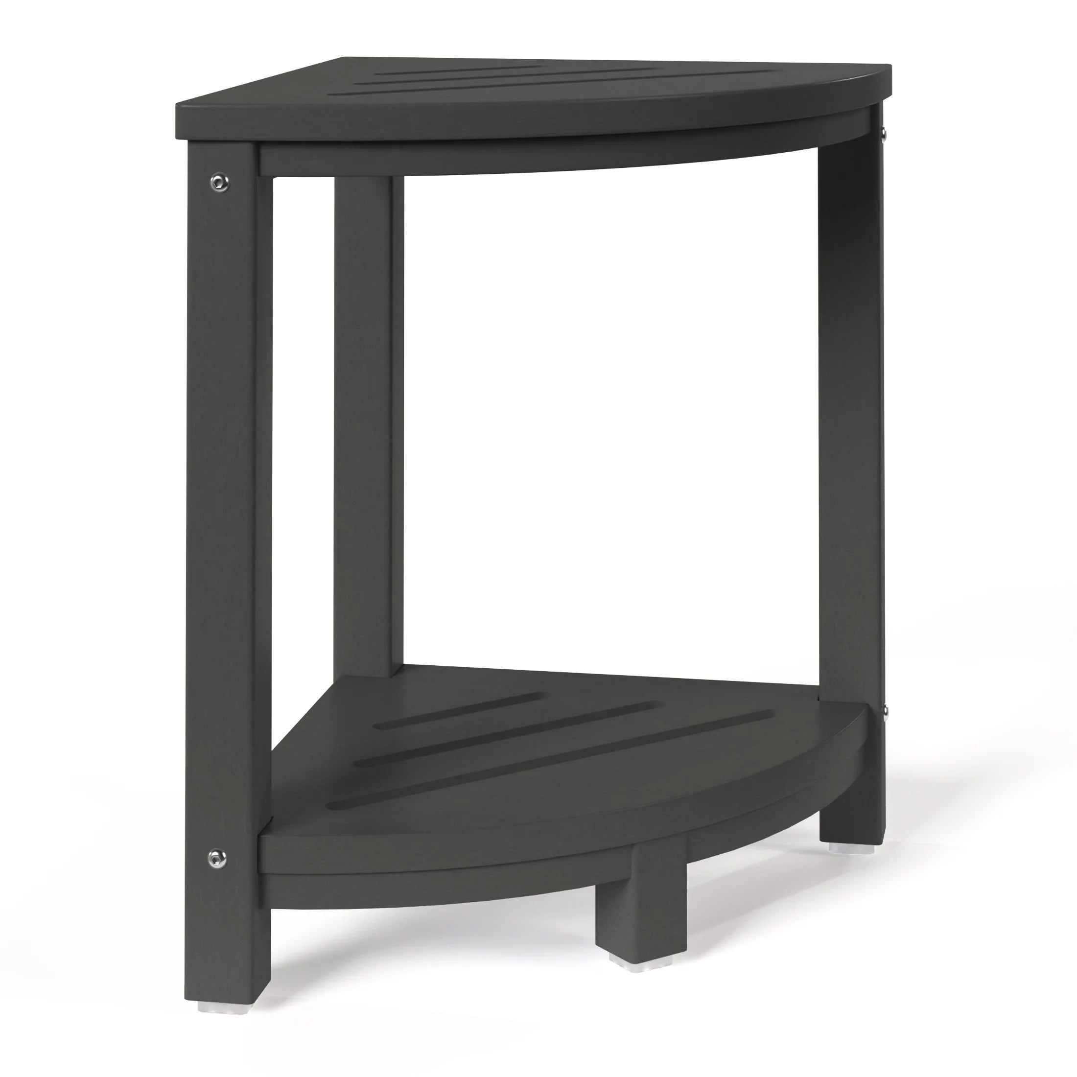 Ventura HDPE Plastic Waterproof Shower Corner Bench