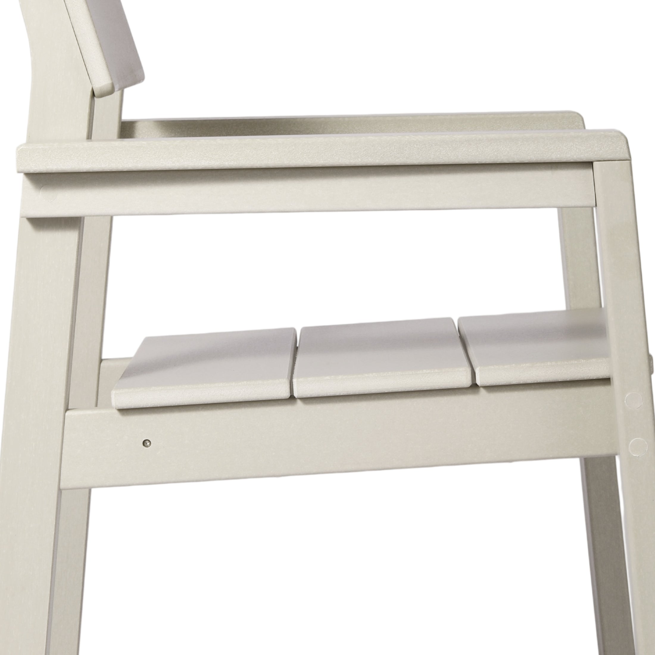 Cambria Modern HDPE Outdoor Patio Dining Arm Chairs (Set of 2)
