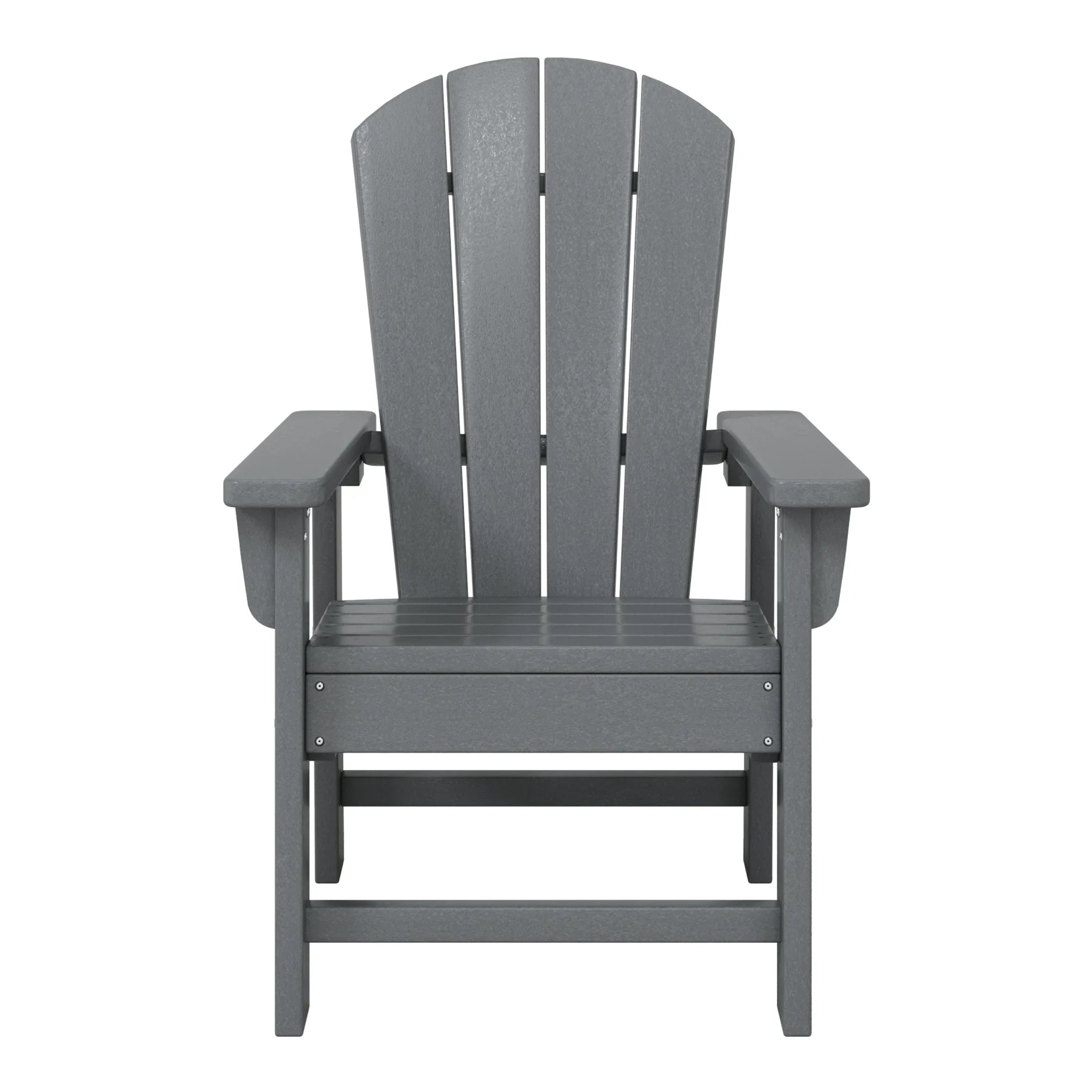 Paradise Kids 3-Piece Outdoor HDPE Adirondack Chairs With Square Side