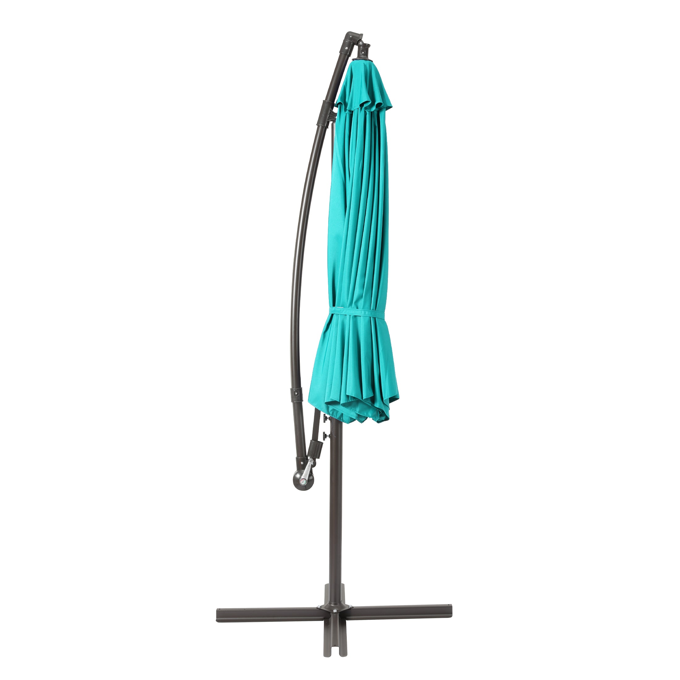 Elm 10 ft. Outdoor / Patio Cantilever Hanging Umbrella