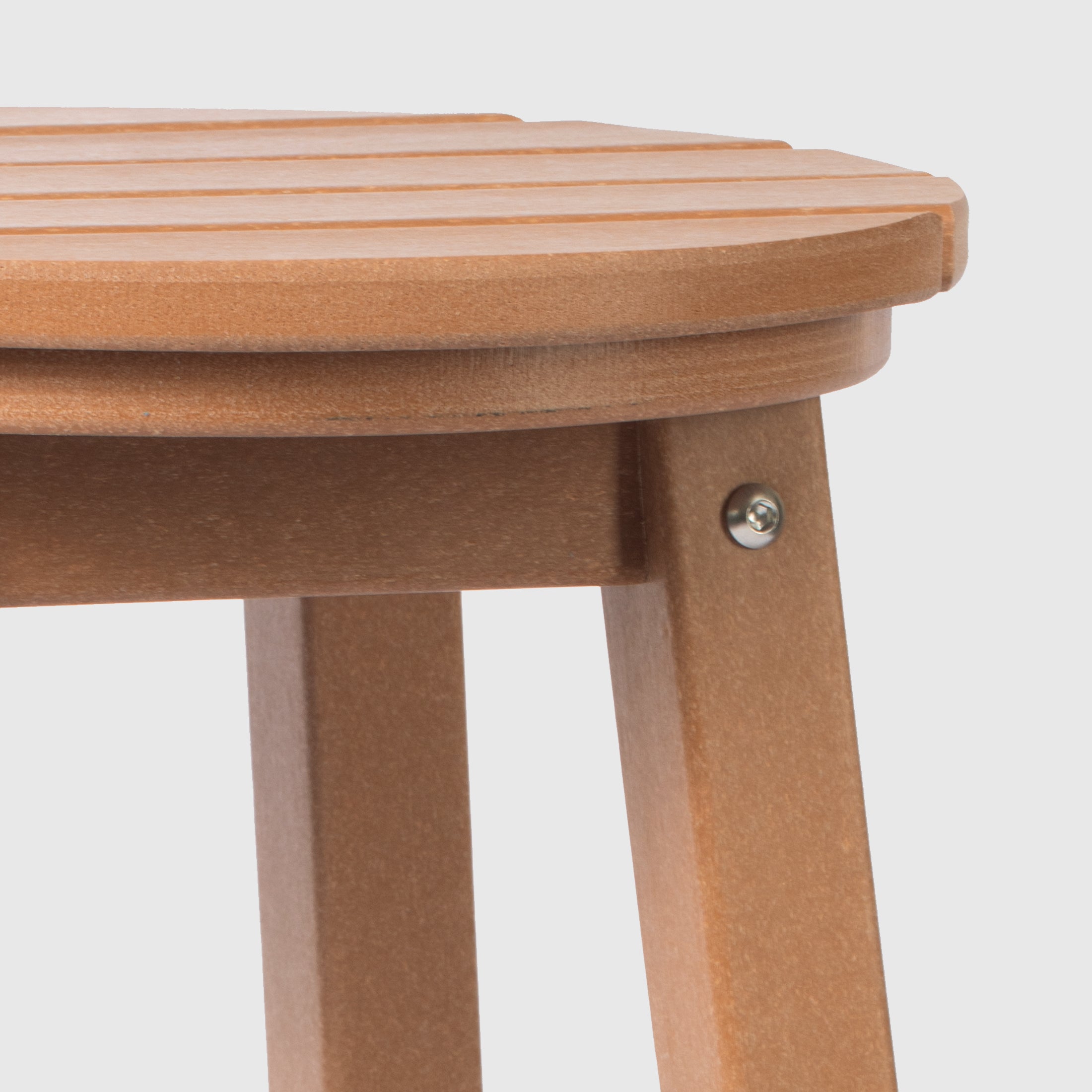 Paradise 29" HDPE Outdoor Patio Round Bar Stool