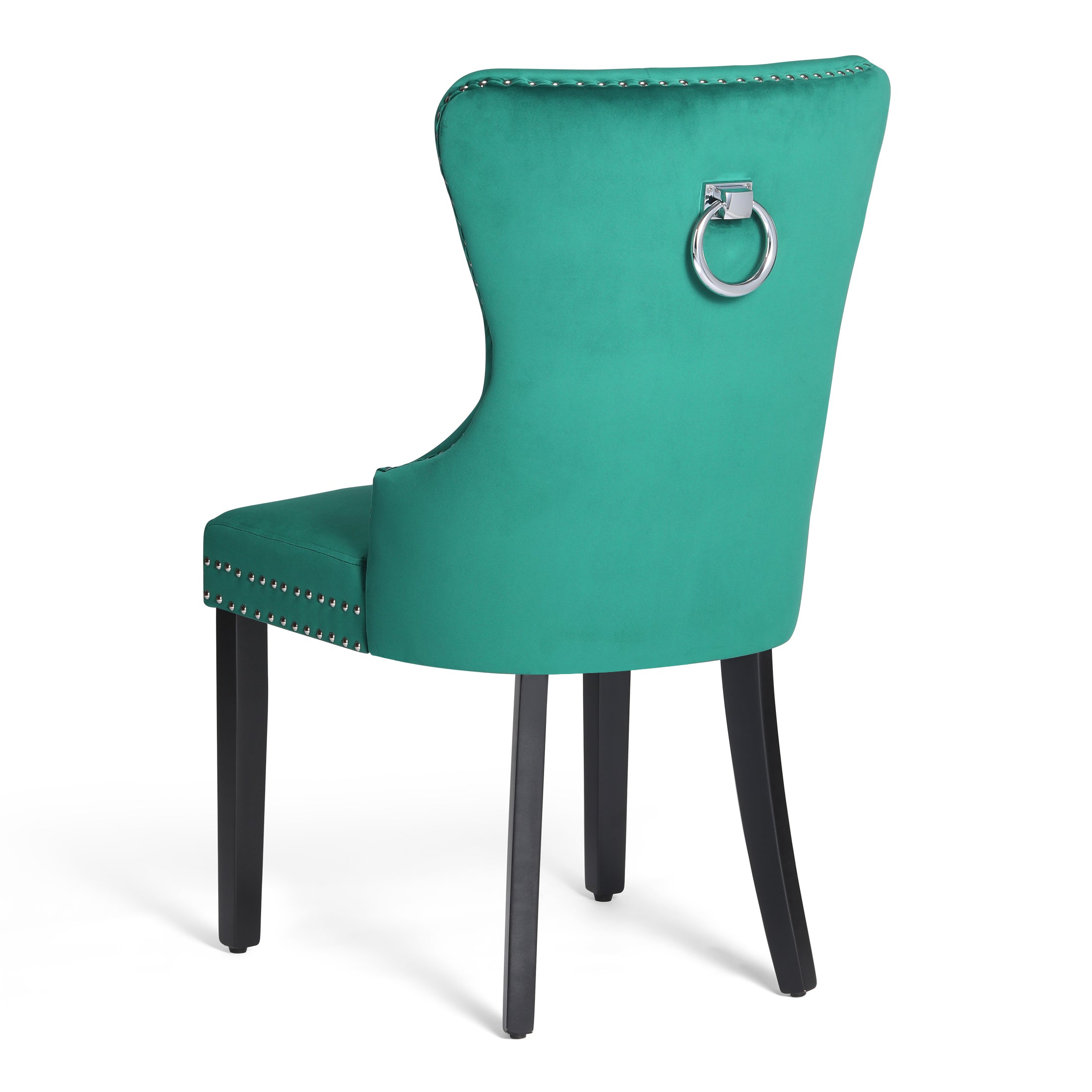 Hank Velvet Upholstered Tufted Dining Chairs (Set of 6)