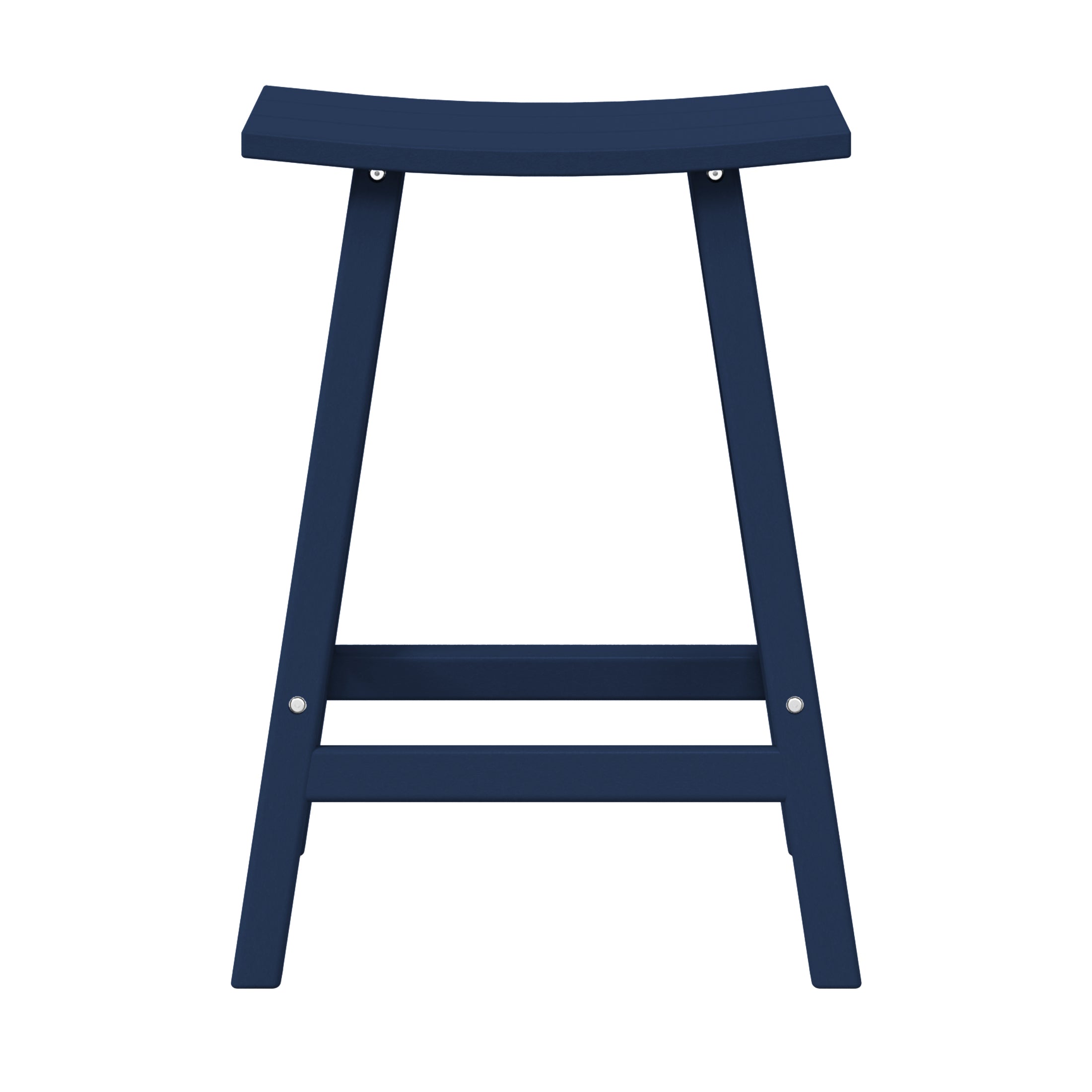 Paradise 24" height Outdoor / Patio Saddle bar stool