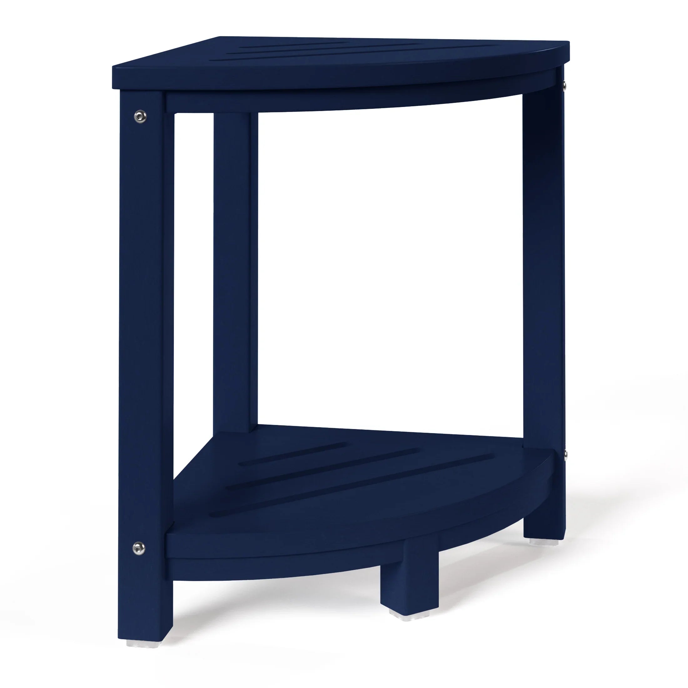 Ventura HDPE Plastic Waterproof Shower Corner Bench