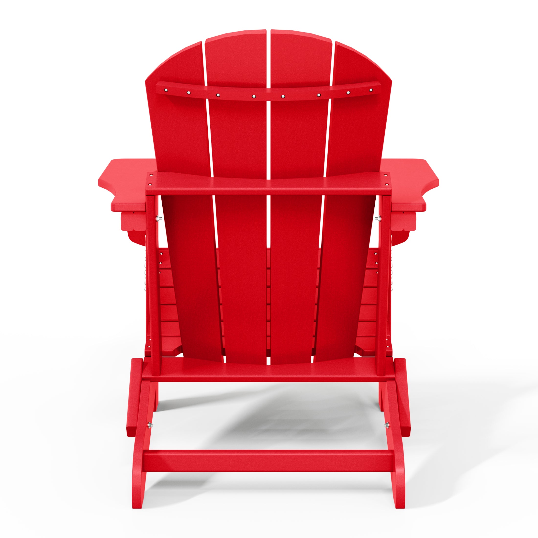 Paradise Outdoor Folding Poly Adirondack Chair (Set of 8)