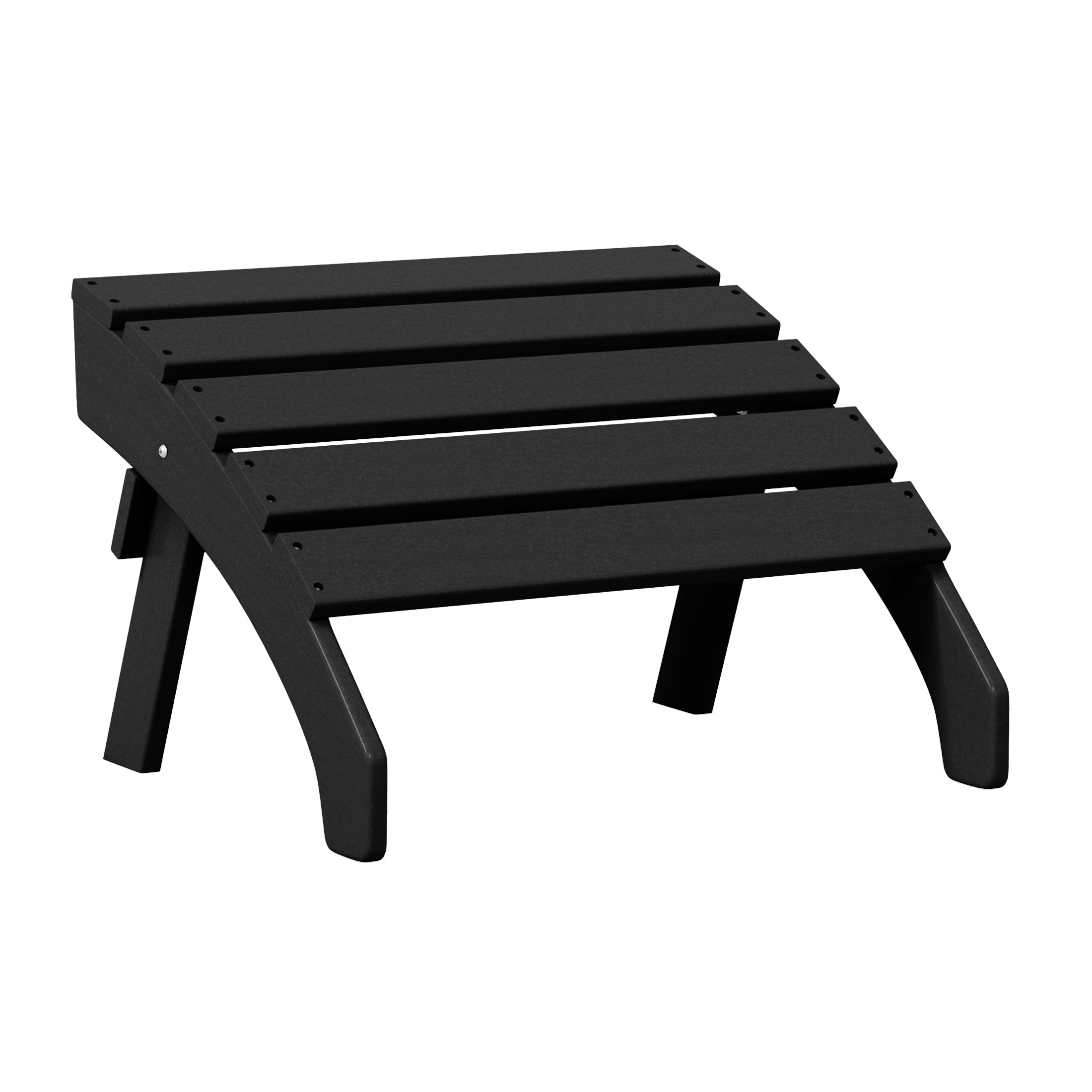 Portside Outdoor Adirondack Chair With Ottoman And Side Table 5-Piece Set