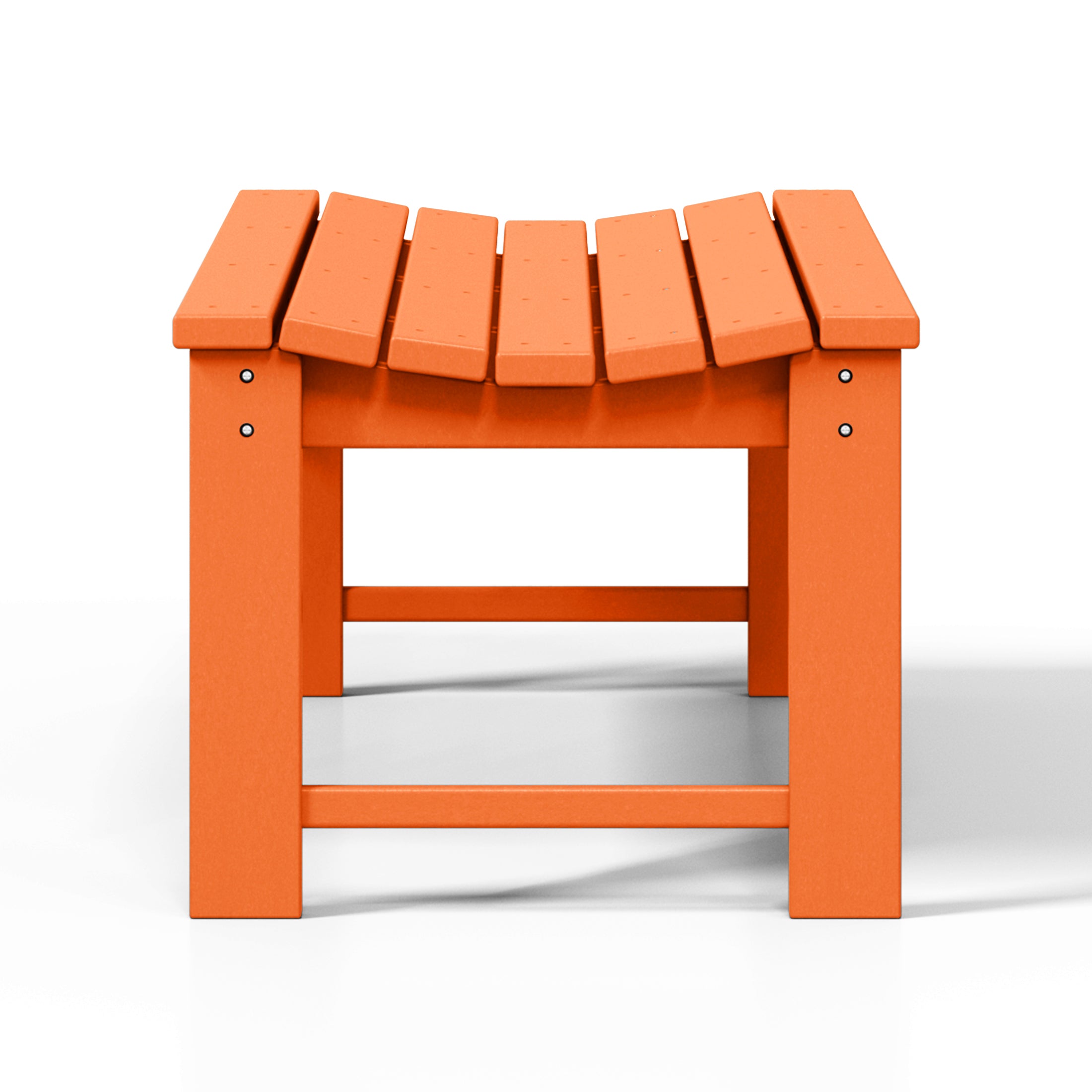 Paradise 48" length backless Poly Wood Outdoor / Garden bench