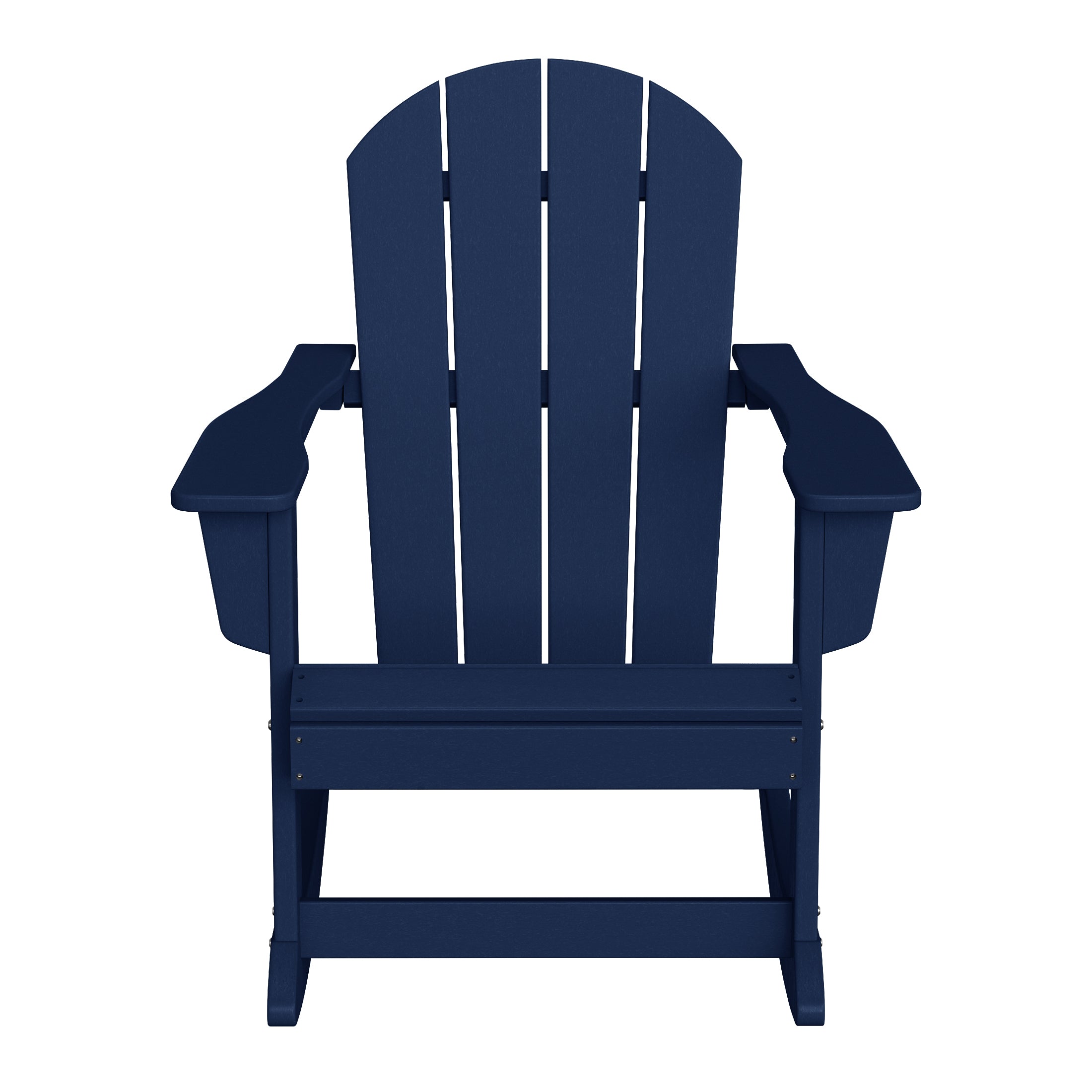 Paradise 3-Piece set Outdoor / Patio Poly Adirondack rocking chairs with a side table ( 2 seater )