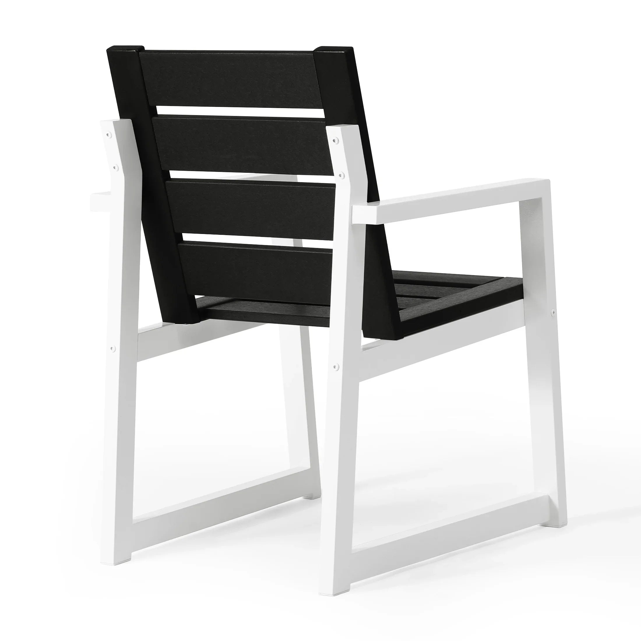 Stinson HDPE Outdoor Patio Dining Arm Chair