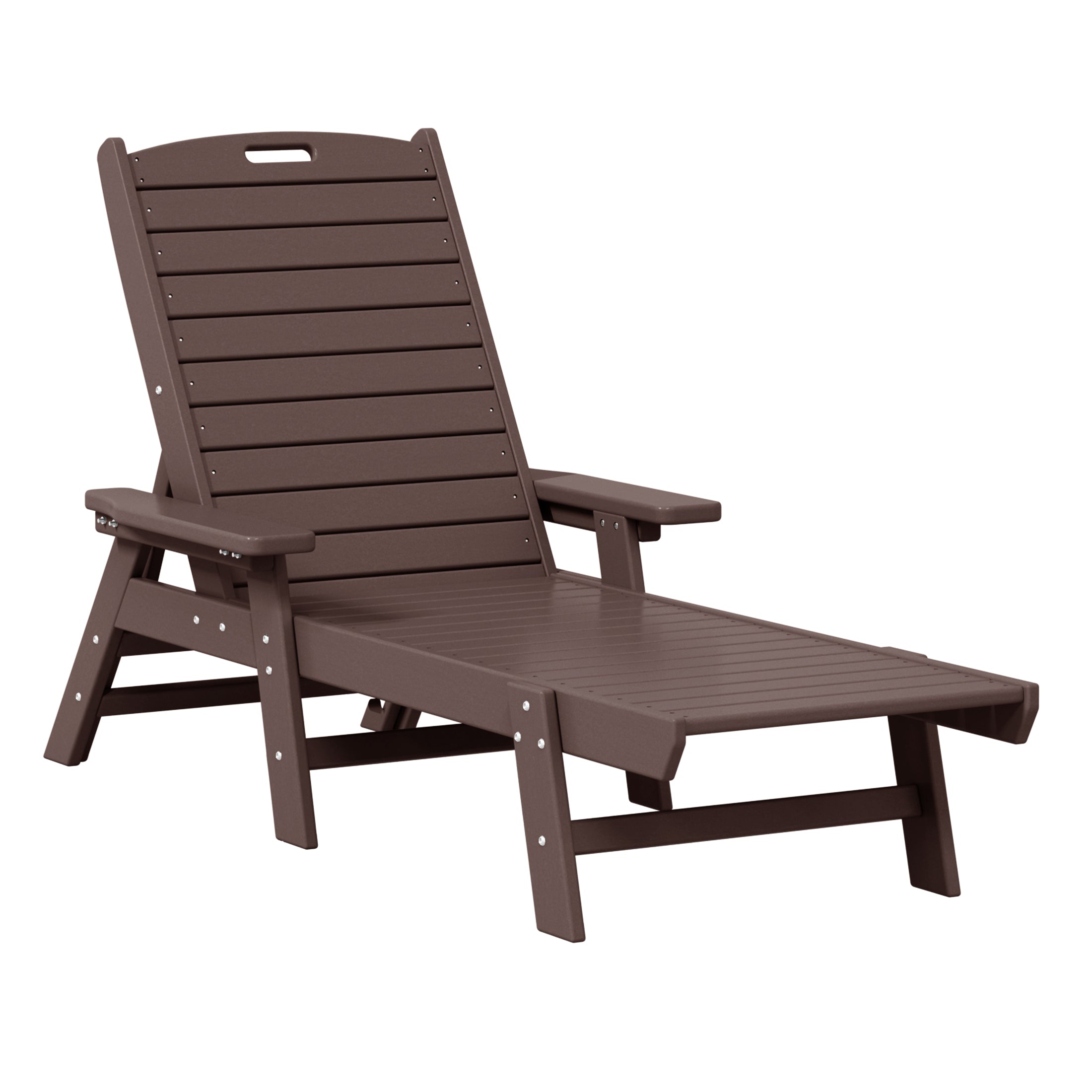 Paradise Poly Reclining Chaise Lounge (Set Of 2)