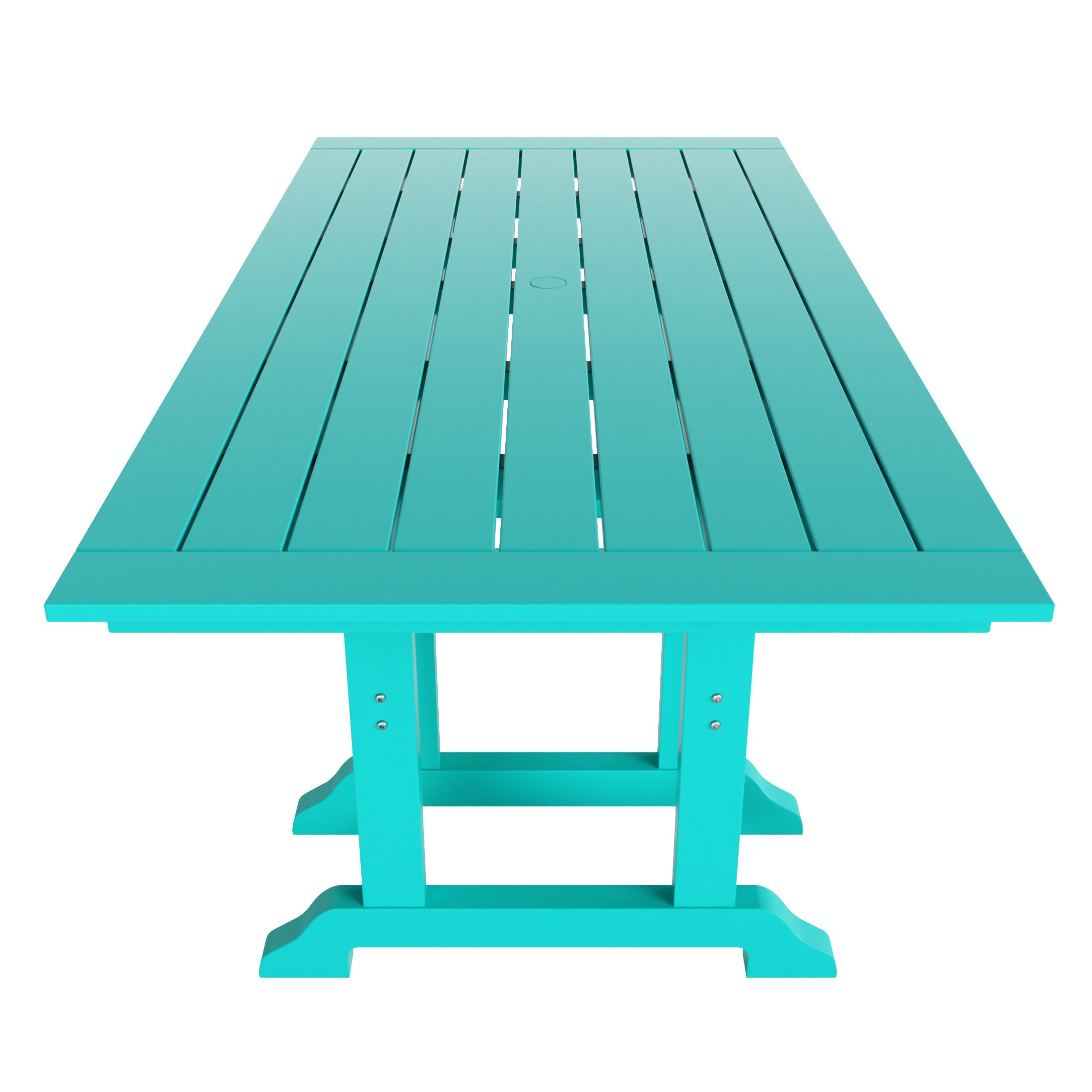 Paradise 7-Piece HDPE Outdoor Dining Patio Table and Chairs Set