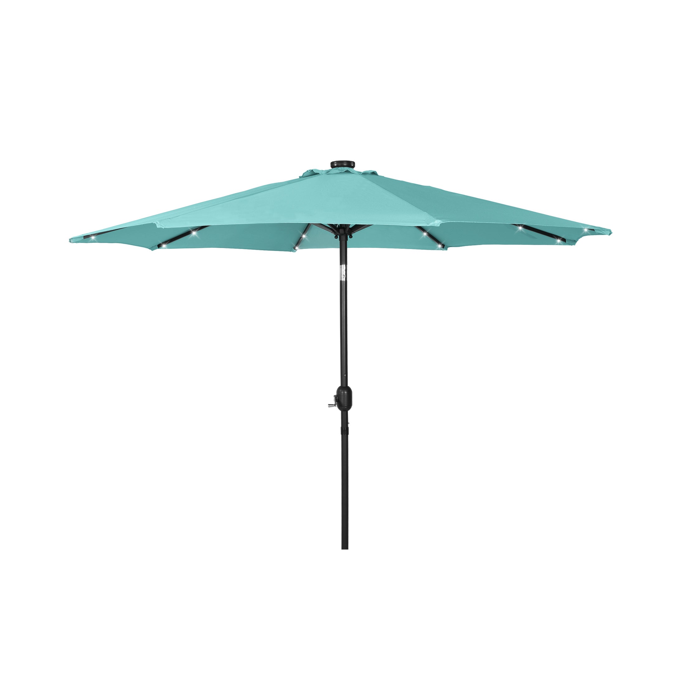 Westlake 9 ft. Patio Solar Power LED lights Market Umbrella