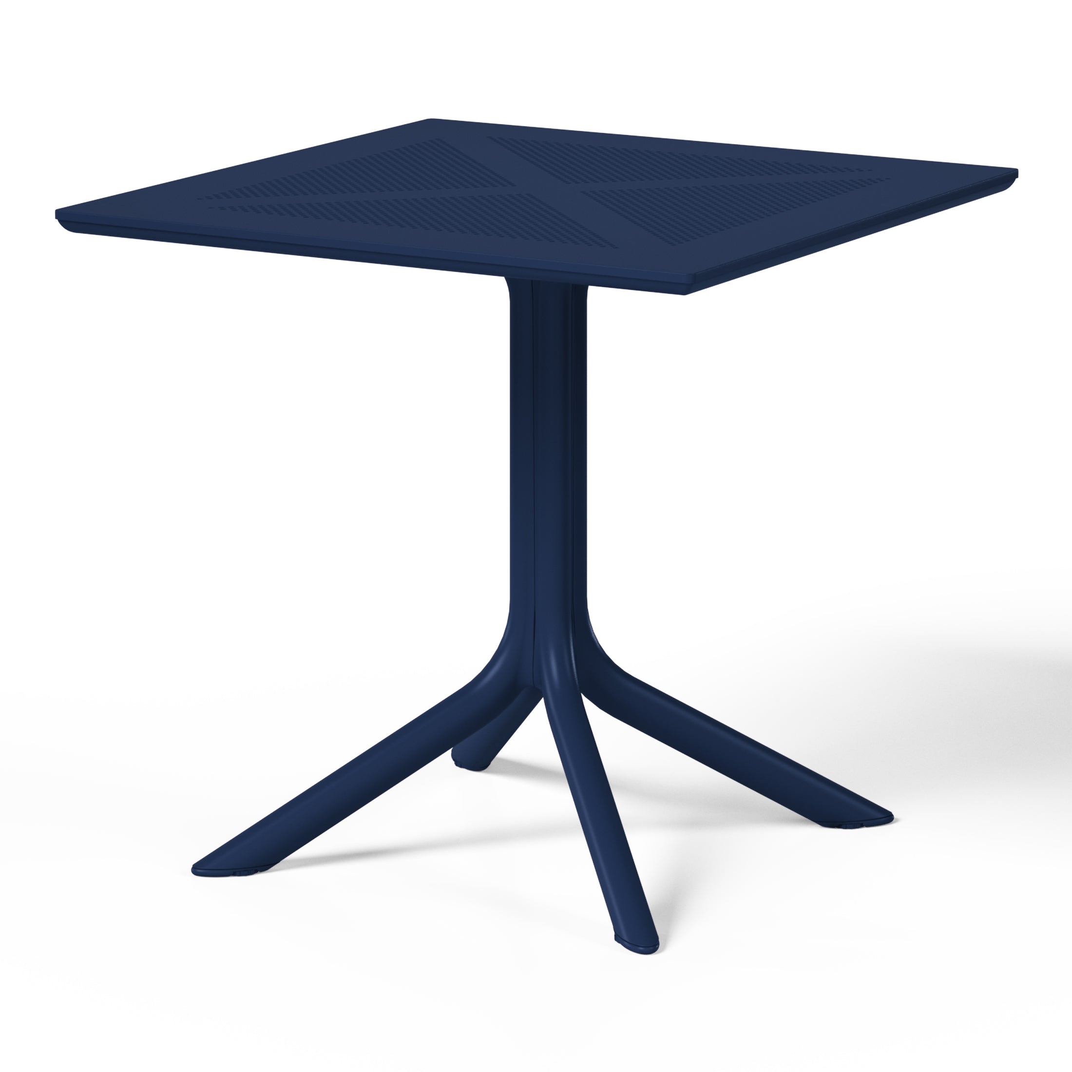 Sunshine Modern 5-Piece Resin Patio Dining Table Set with Stackable Patio Dining Chairs