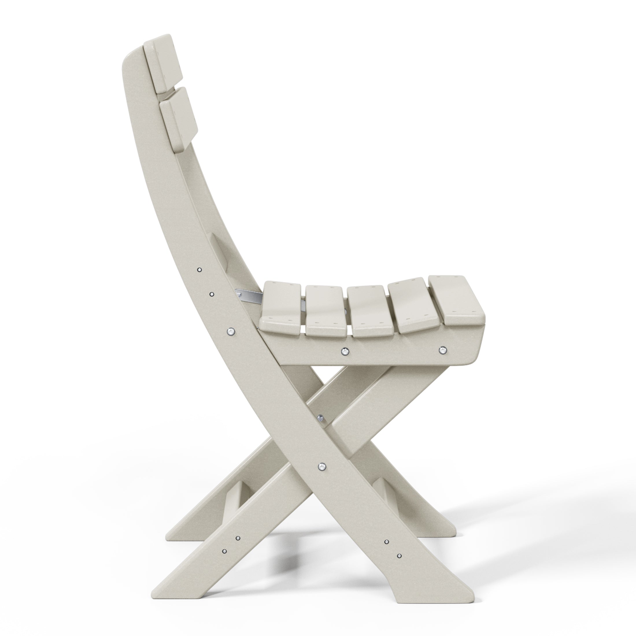 Paradise HDPE Outdoor Patio Modern Folding Dining Chair