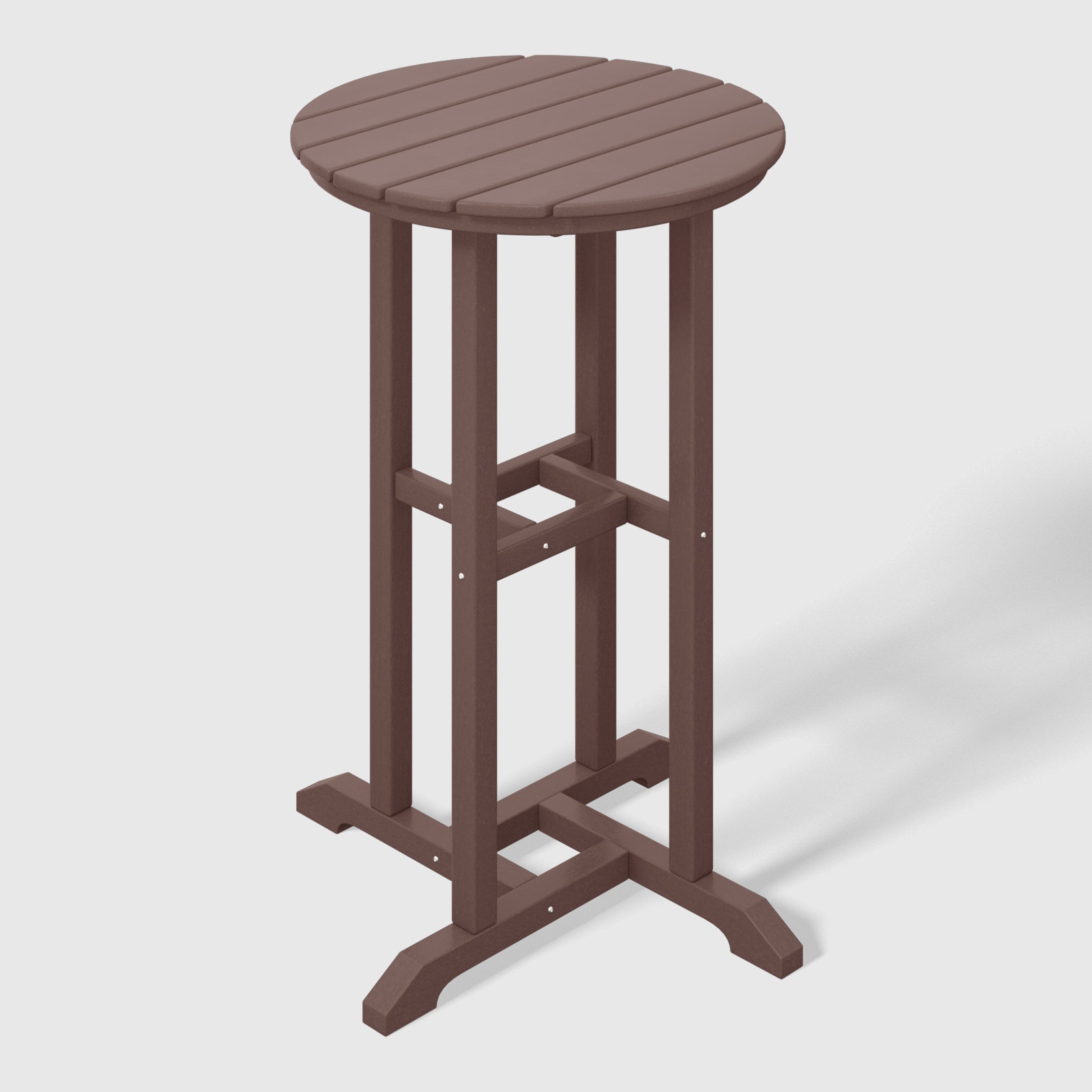 Paradise Outdoor Patio Counter Height Bar Stools Bistro Bar Table 4-Piece Set