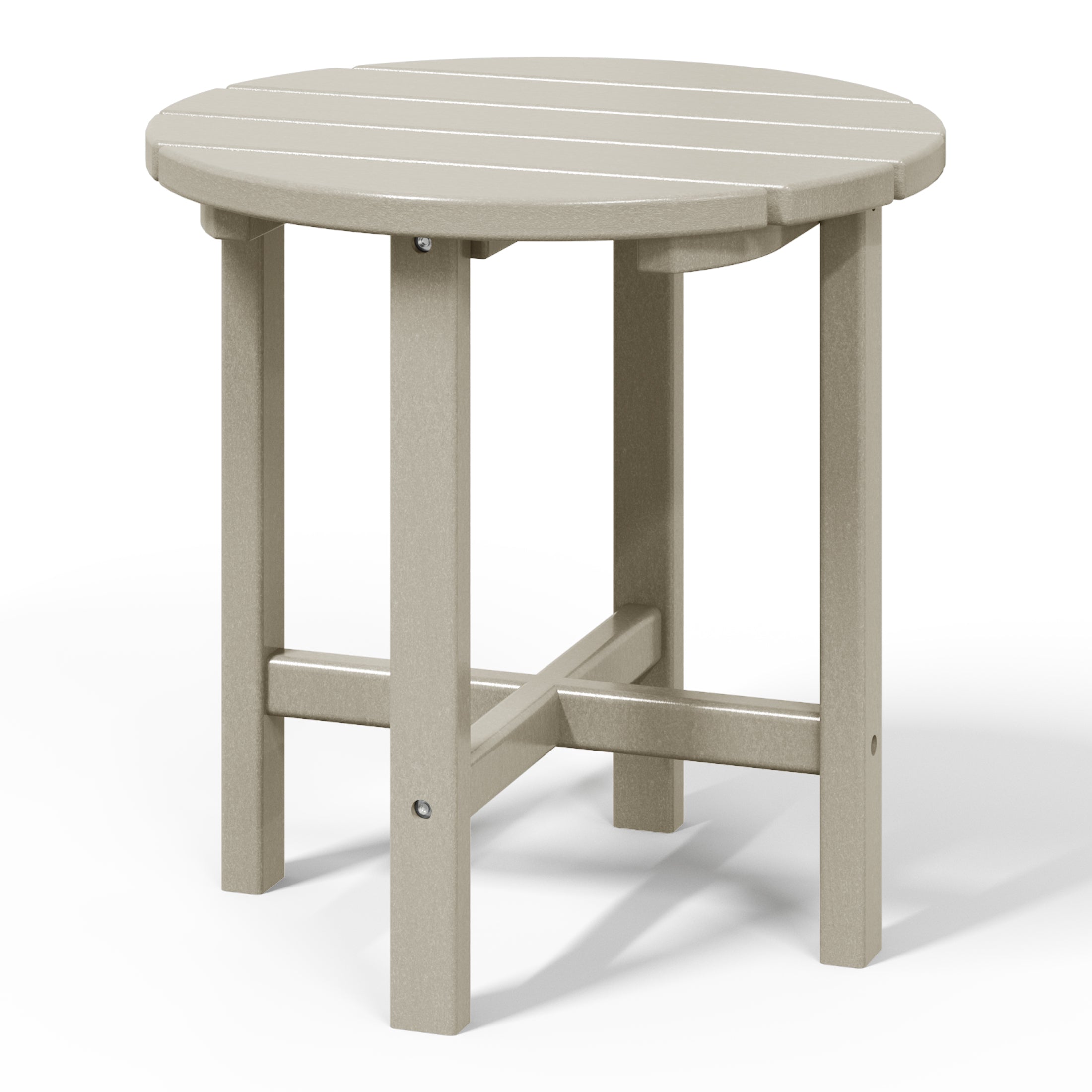 Portside Adirondack Round Outdoor Side Table