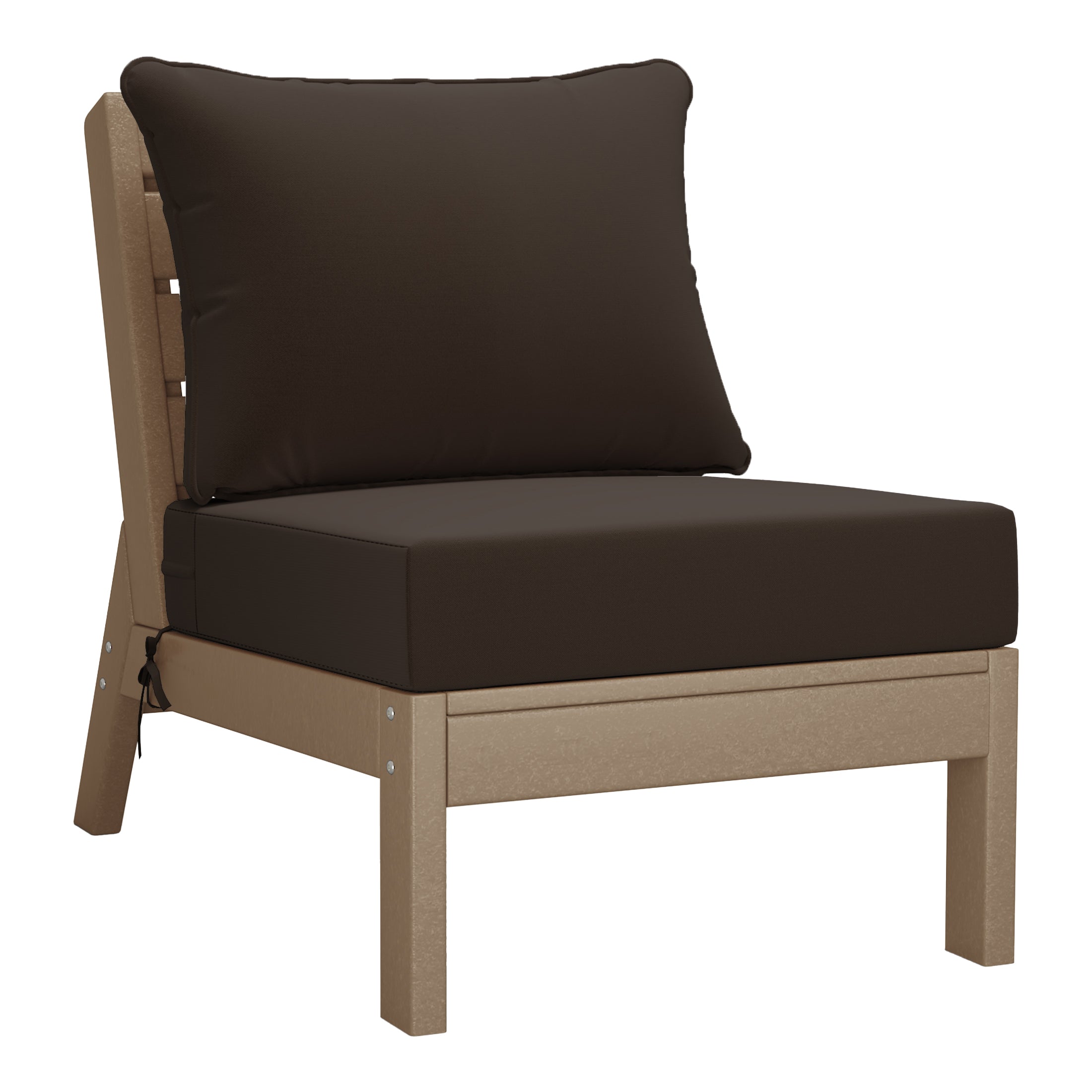 Portsmouth Outdoor 6-Piece Modular Sectional Patio Furniture Sofa Set
