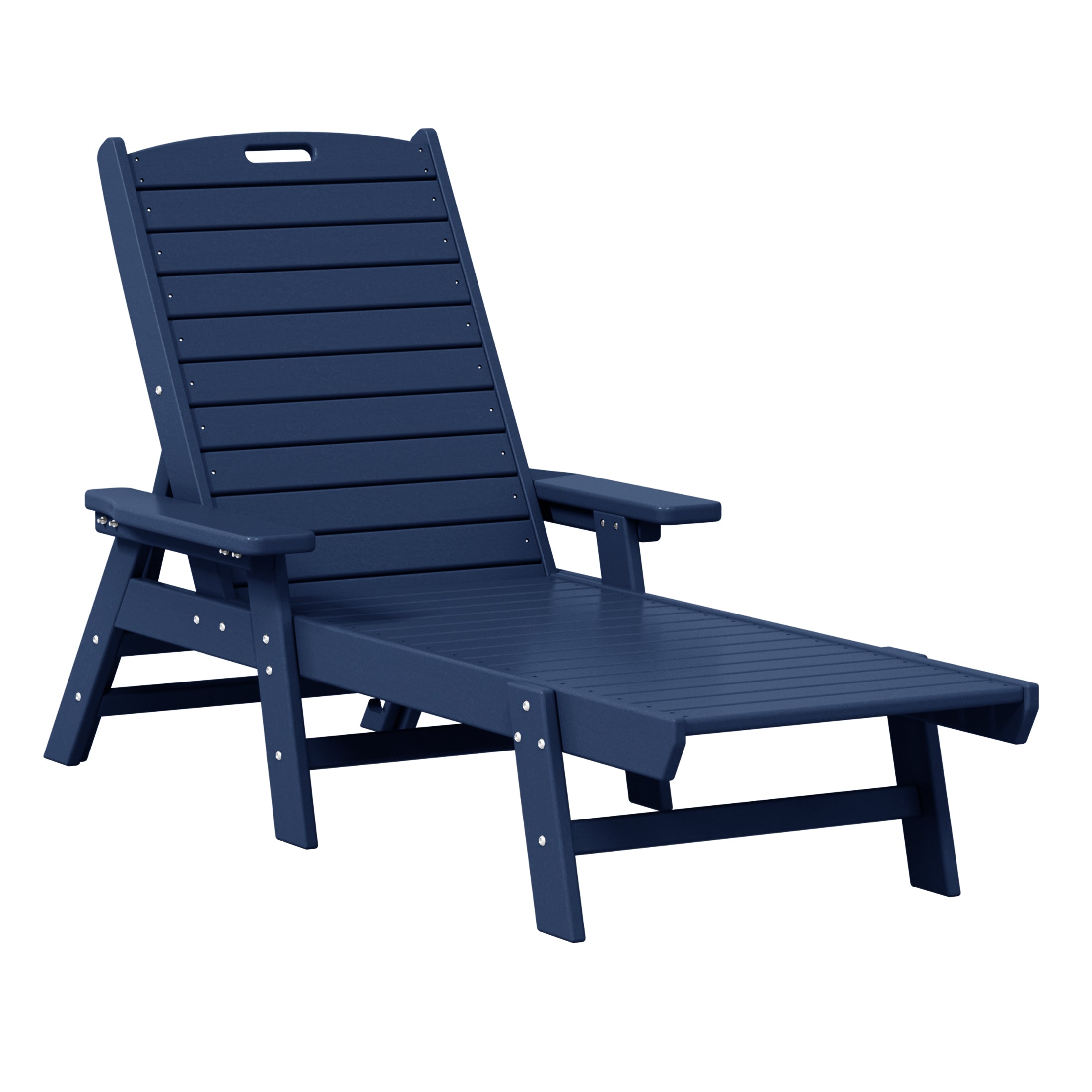 Paradise Poly Reclining Chaise Lounge (Set Of 2)