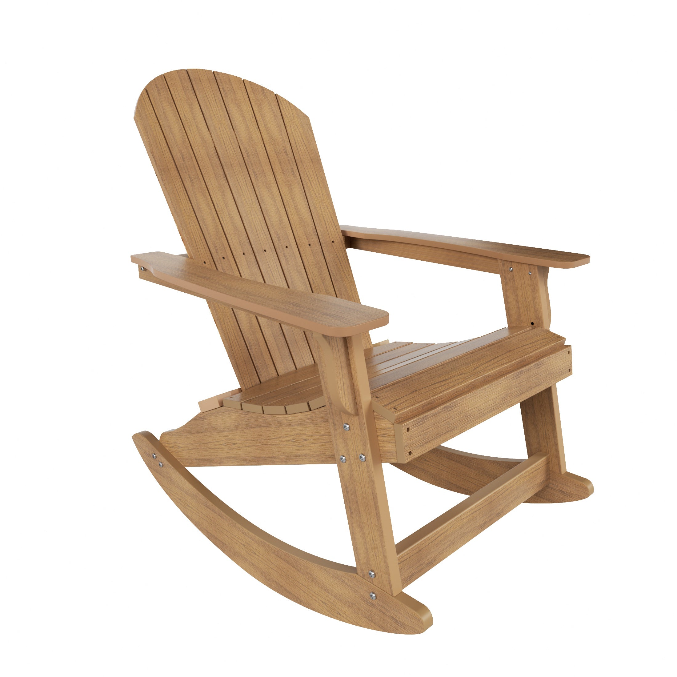 Florence Outdoor Patio All-weather Adirondack Rocking Chair