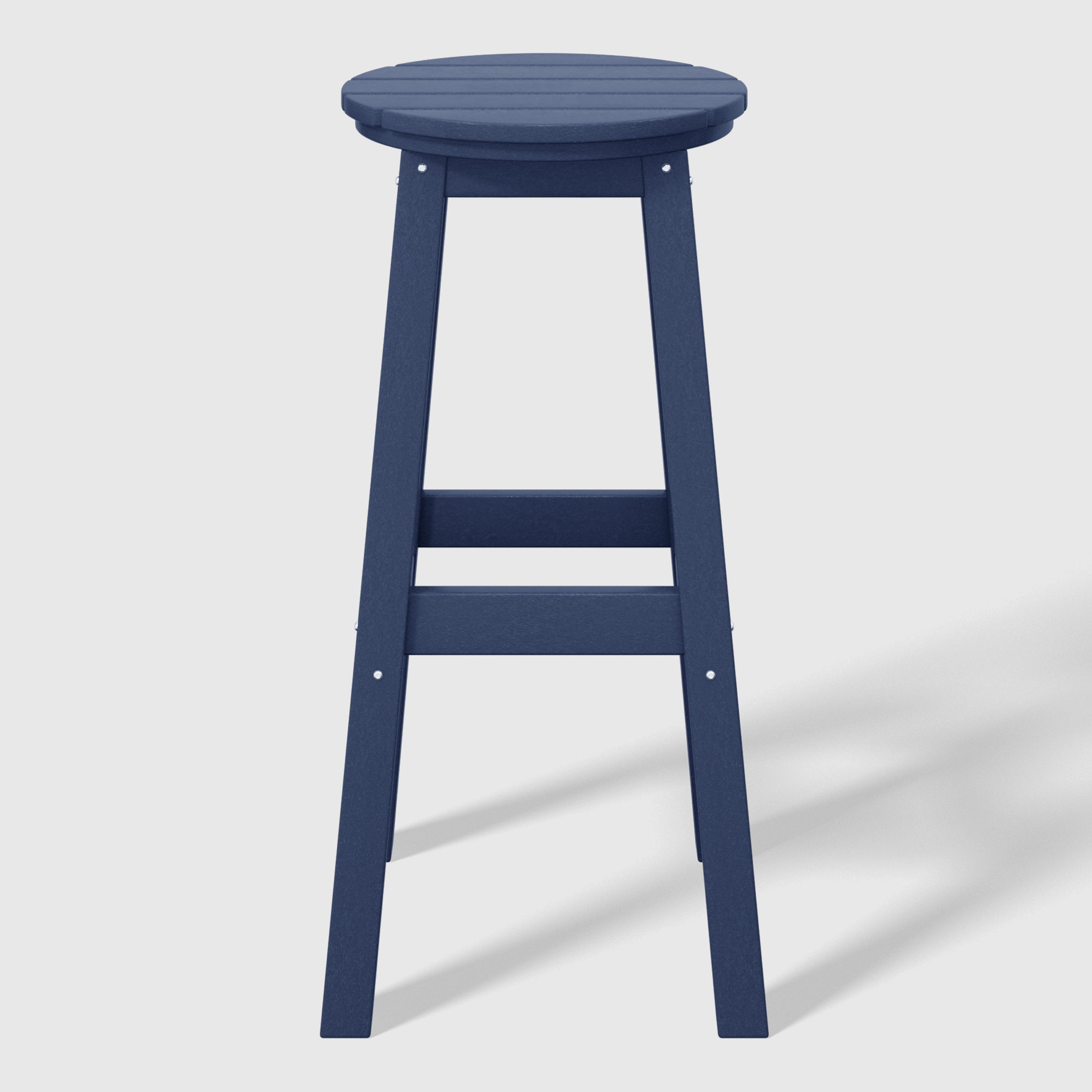 Paradise 29" HDPE Outdoor Patio Round Bar Stool