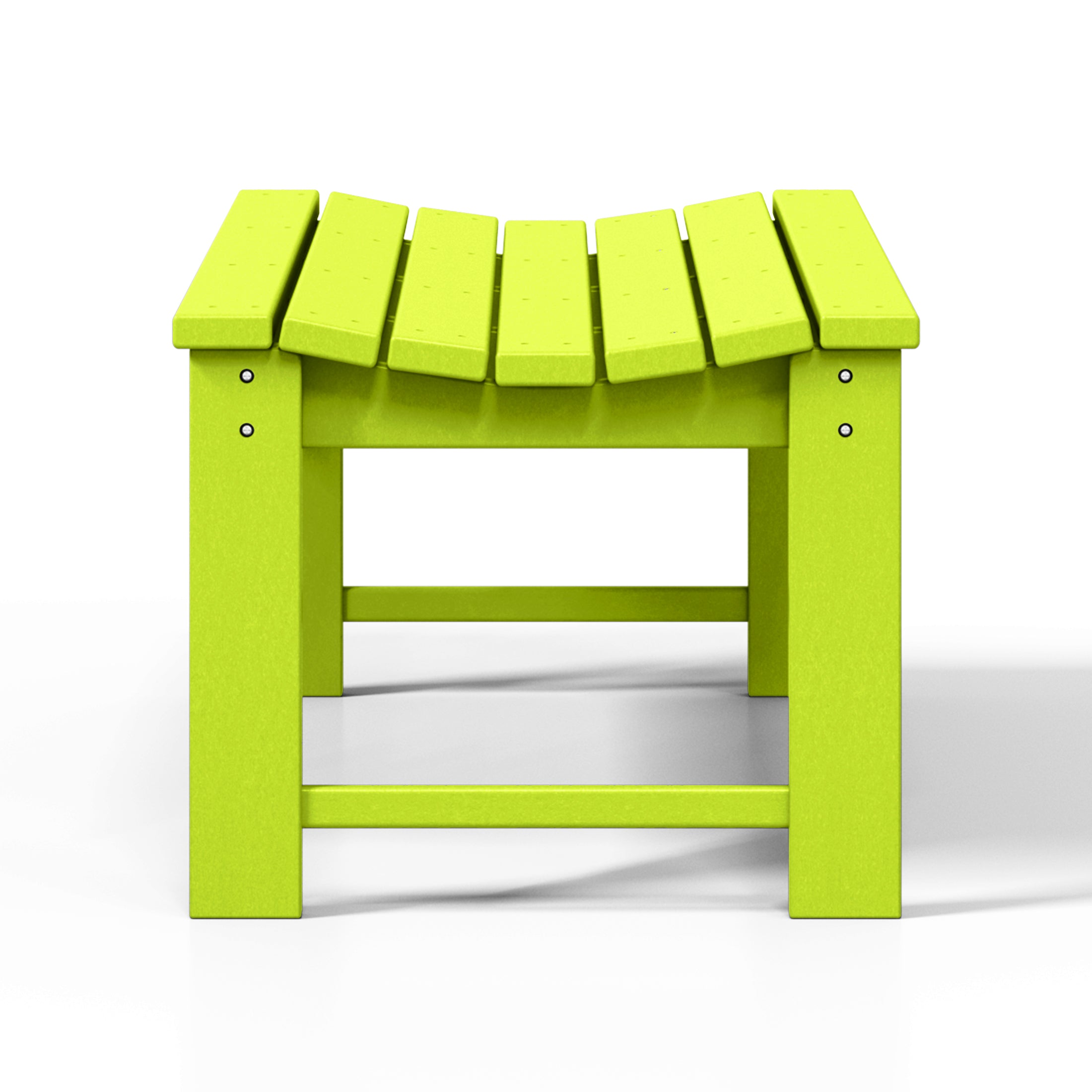 Paradise Westintrends 48" length backless Poly Westin Trendsod Outdoor / Garden bench