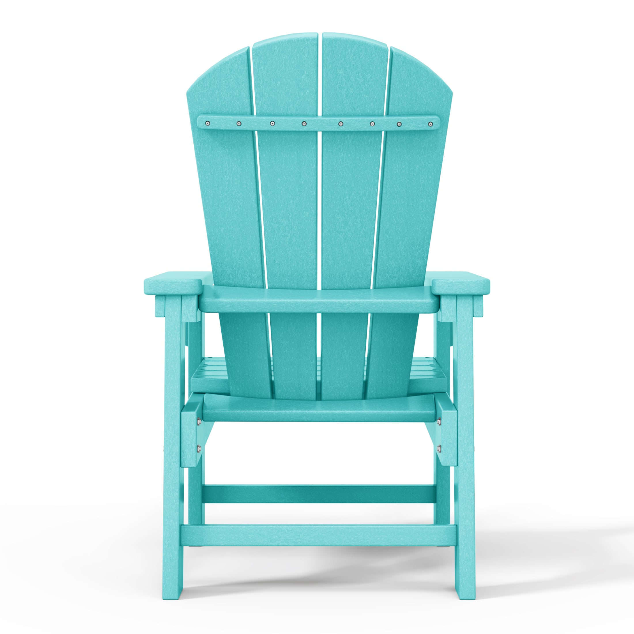 Paradise Kids Outdoor HDPE Adirondack Plastic Patio Chair