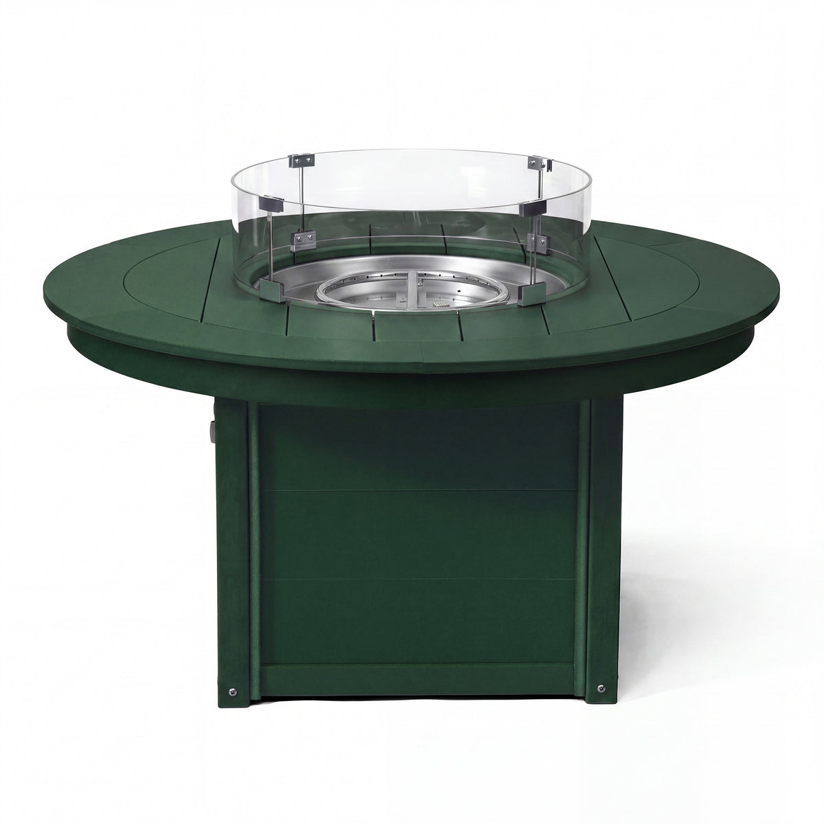 Sol 47" Modern Outdoor 55,000 BTU Patio Propane Round Fire Pit Table