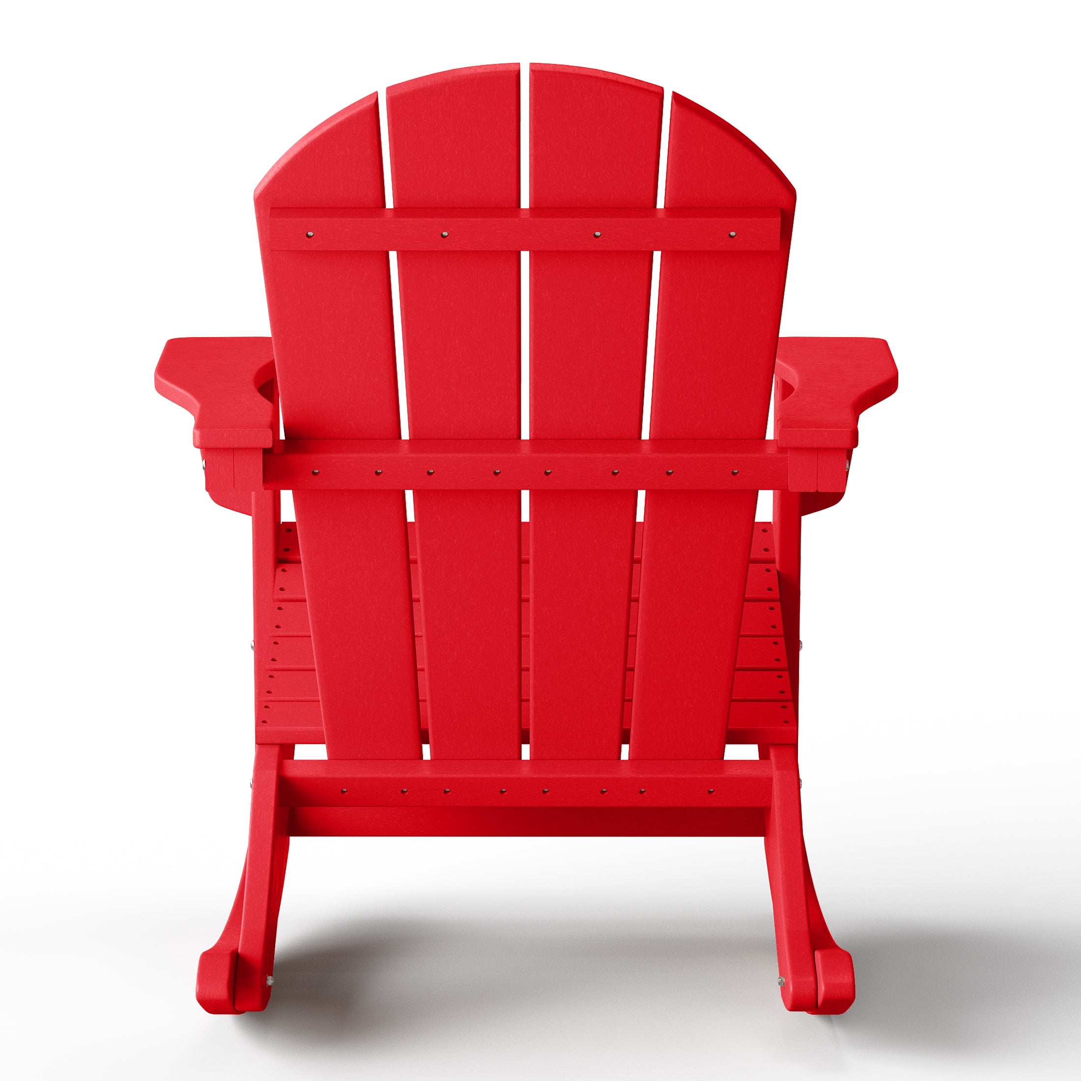 Paradise 2 piece set Outdoor / Patio Poly Adirondack rocking chairs ( 2 seater )