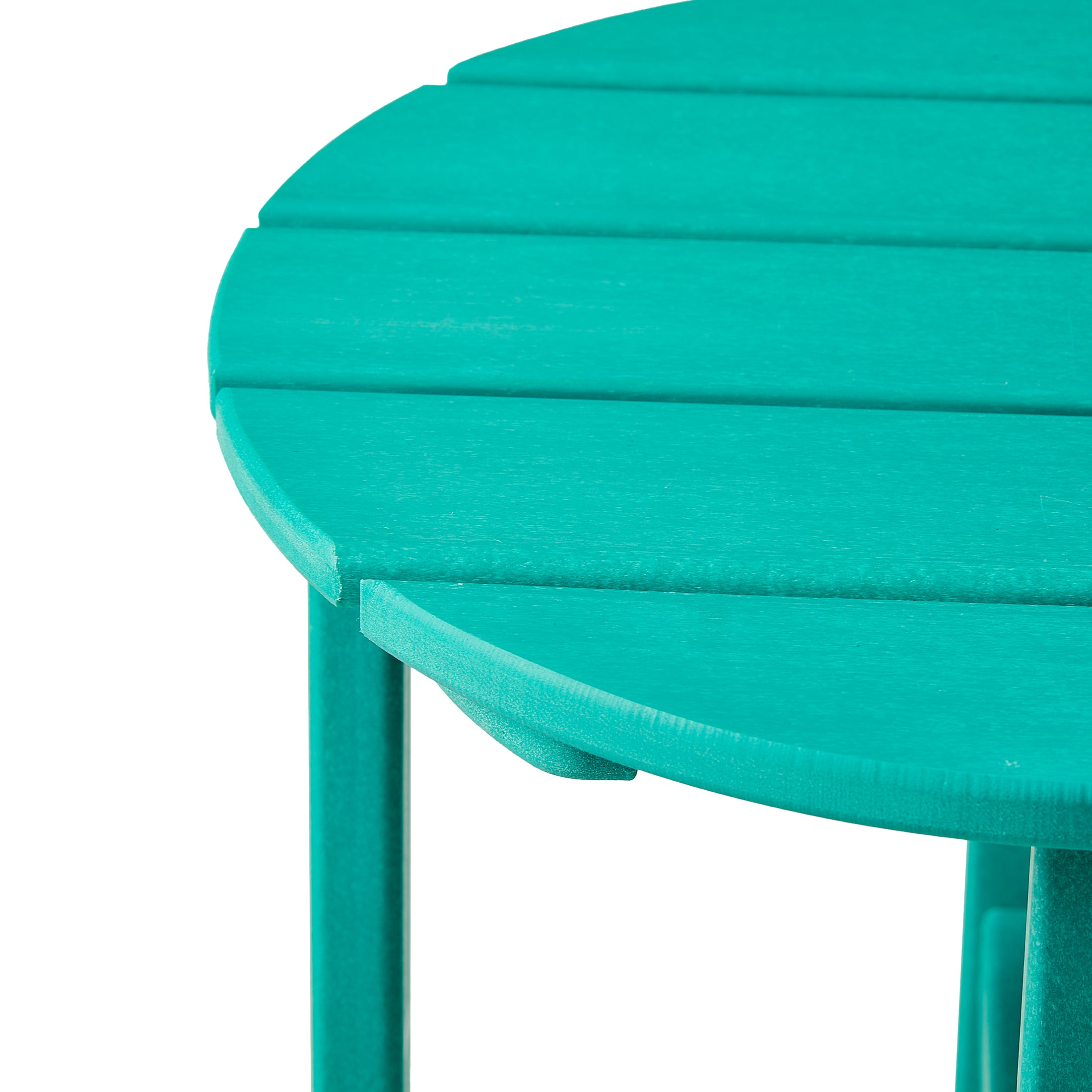 Portside Adirondack Round Outdoor Side Table