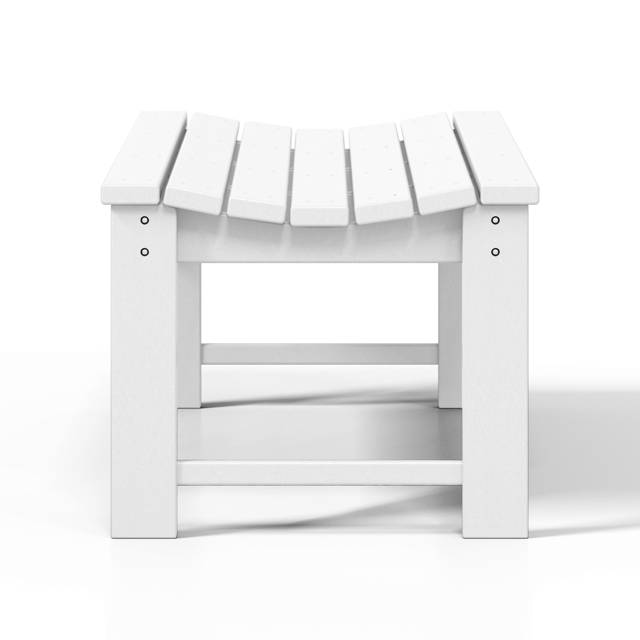 Paradise Westintrends 48" length backless Poly Westin Trendsod Outdoor / Garden bench