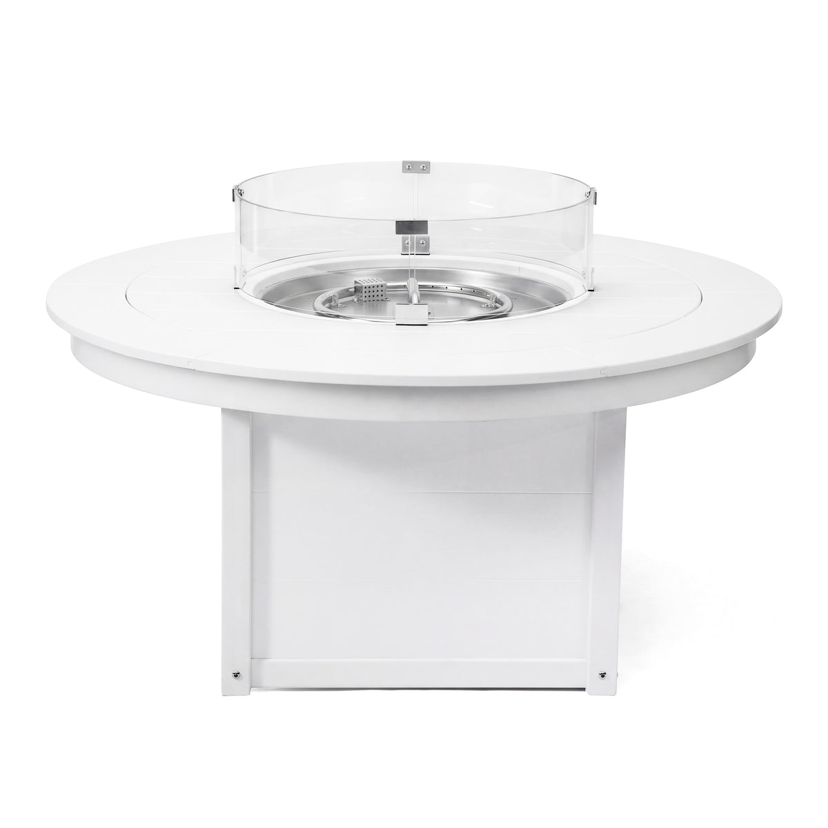 Sol 47" Modern Outdoor 55,000 BTU Patio Propane Round Fire Pit Table