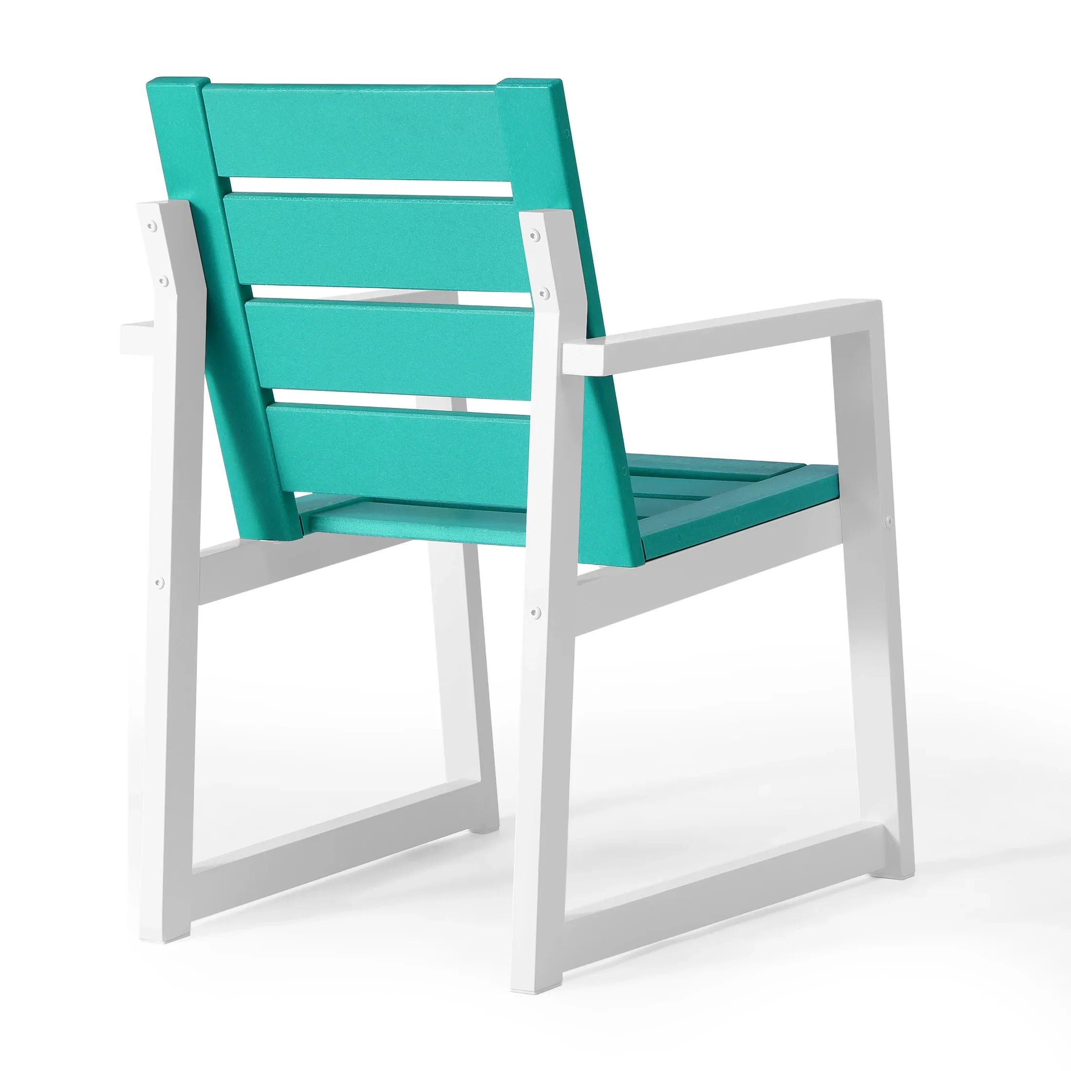 Stinson HDPE Outdoor Patio Dining Arm Chair