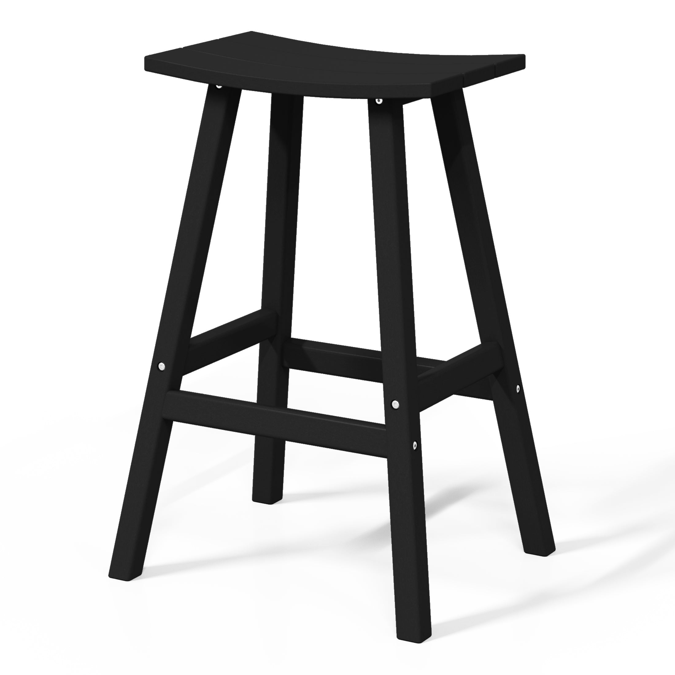 Paradise 2 piece set of 29" height Outdoor / Patio Saddle bar stools