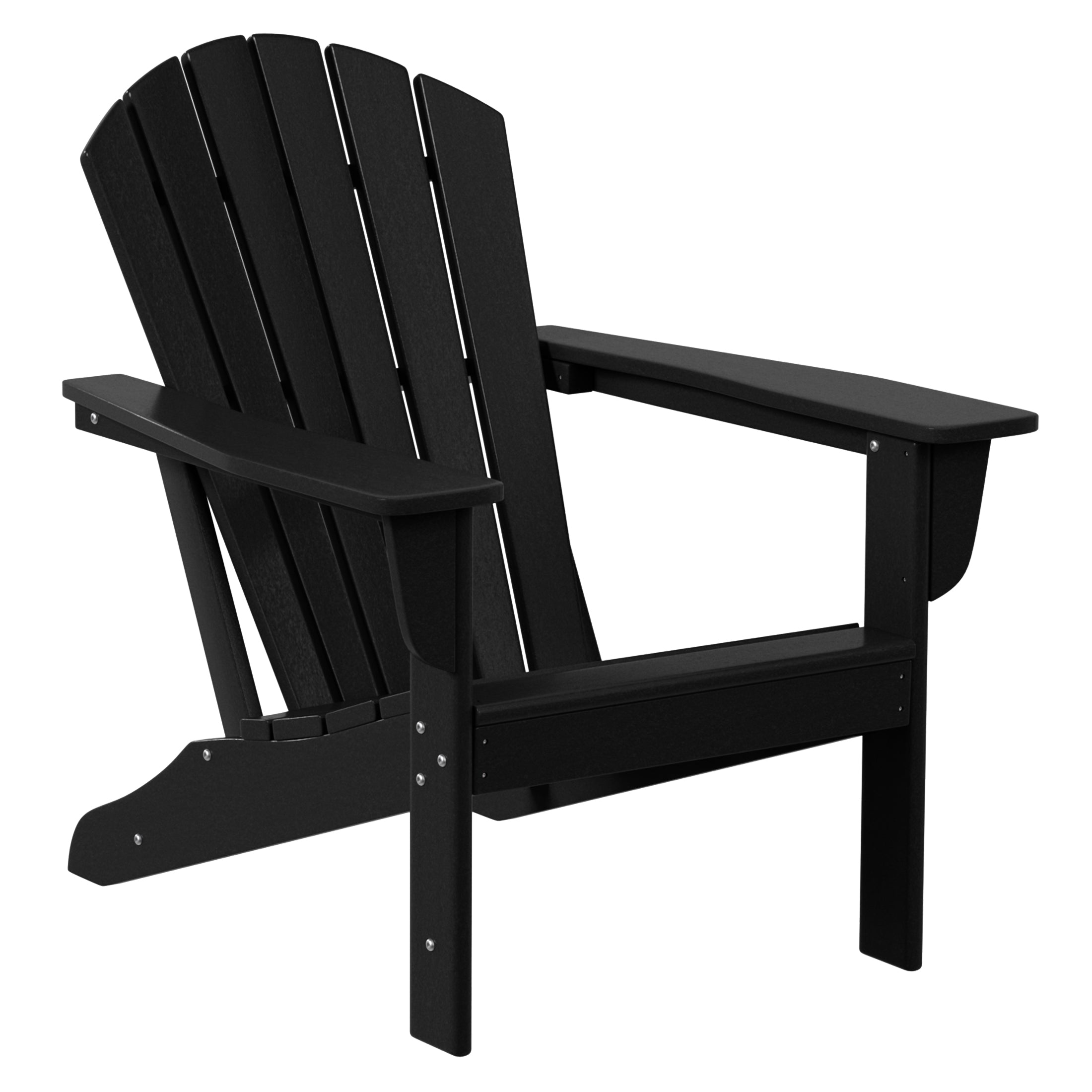 Portside Outdoor Adirondack Chair With Ottoman And Side Table 5-Piece Set
