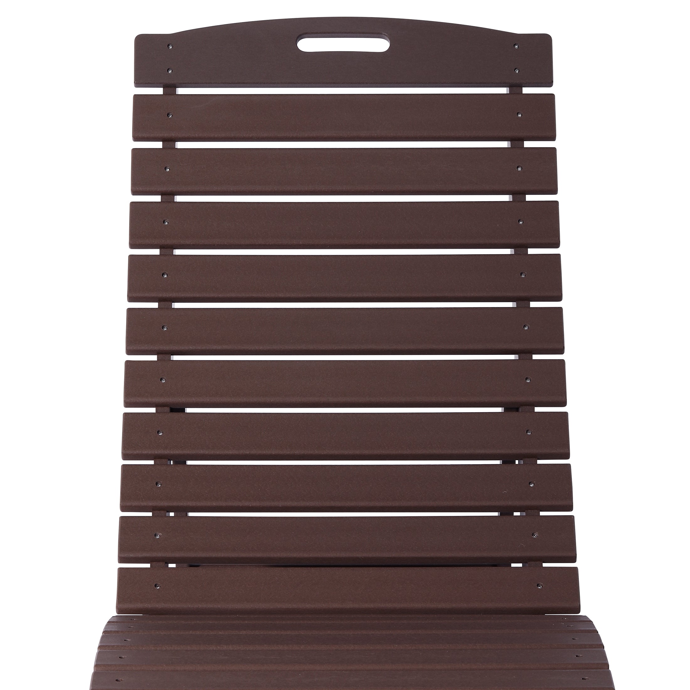 Outdoor HDPE In-Pool Patio Chaise Lounge Chair With Wheels