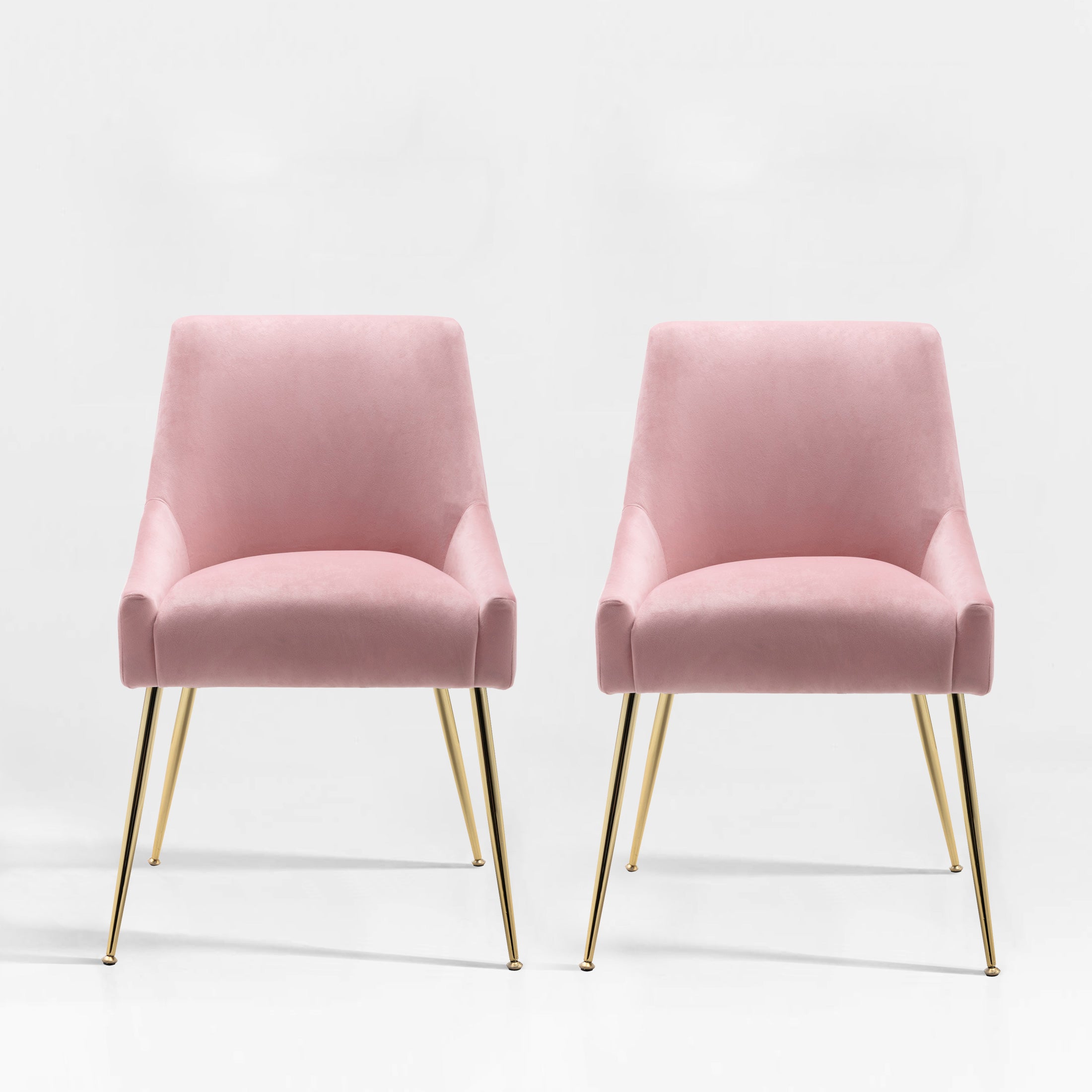 Makala Upholstered Velvet Accent Chair (Set of 2)