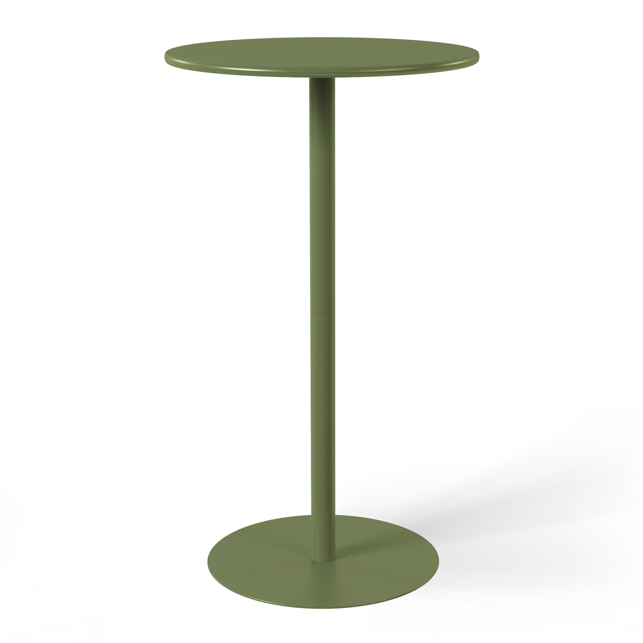 Sunshine 41.25" Adjustable Metal Round Bar Height Table