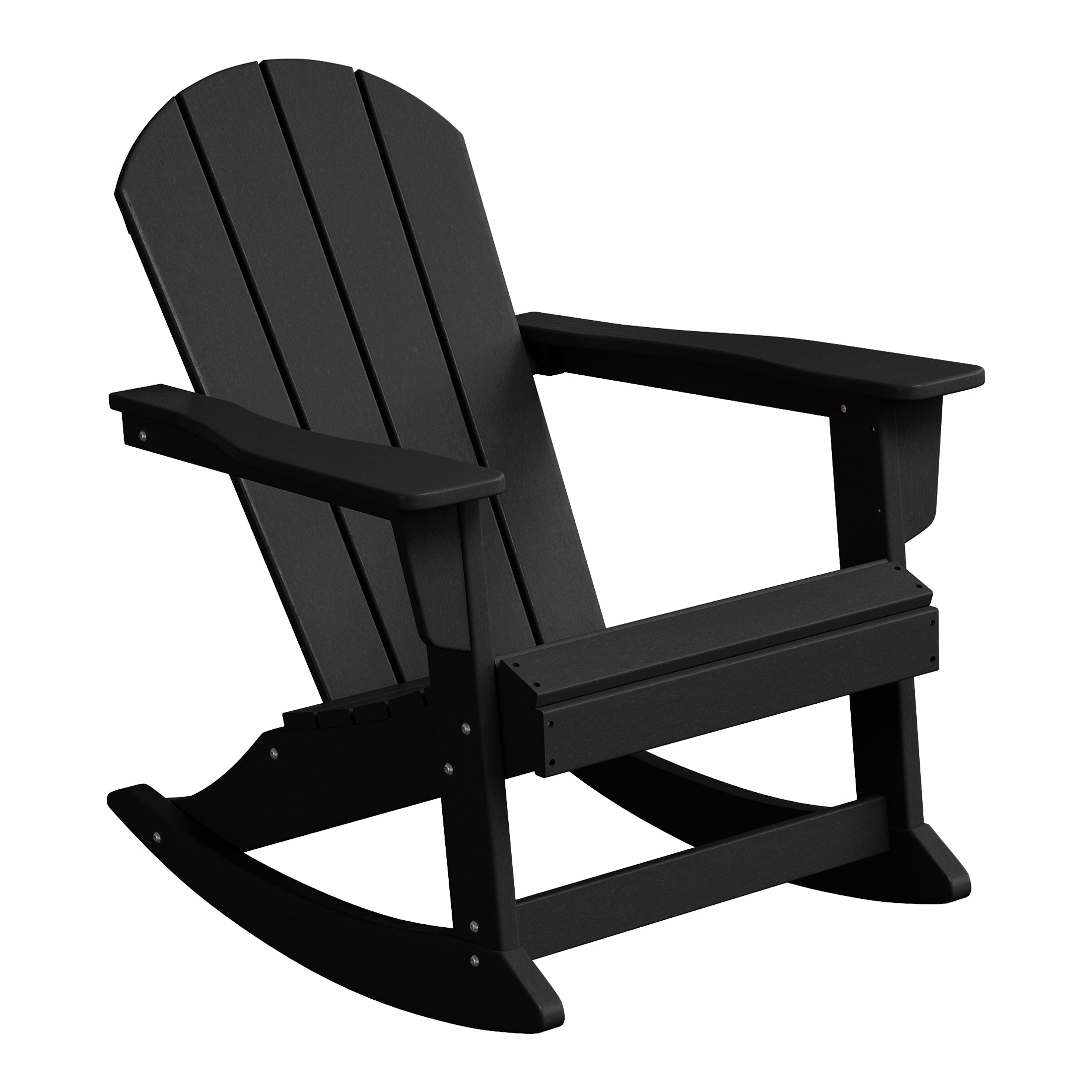 Paradise 2 piece set Outdoor / Patio Poly Adirondack rocking chairs ( 2 seater )