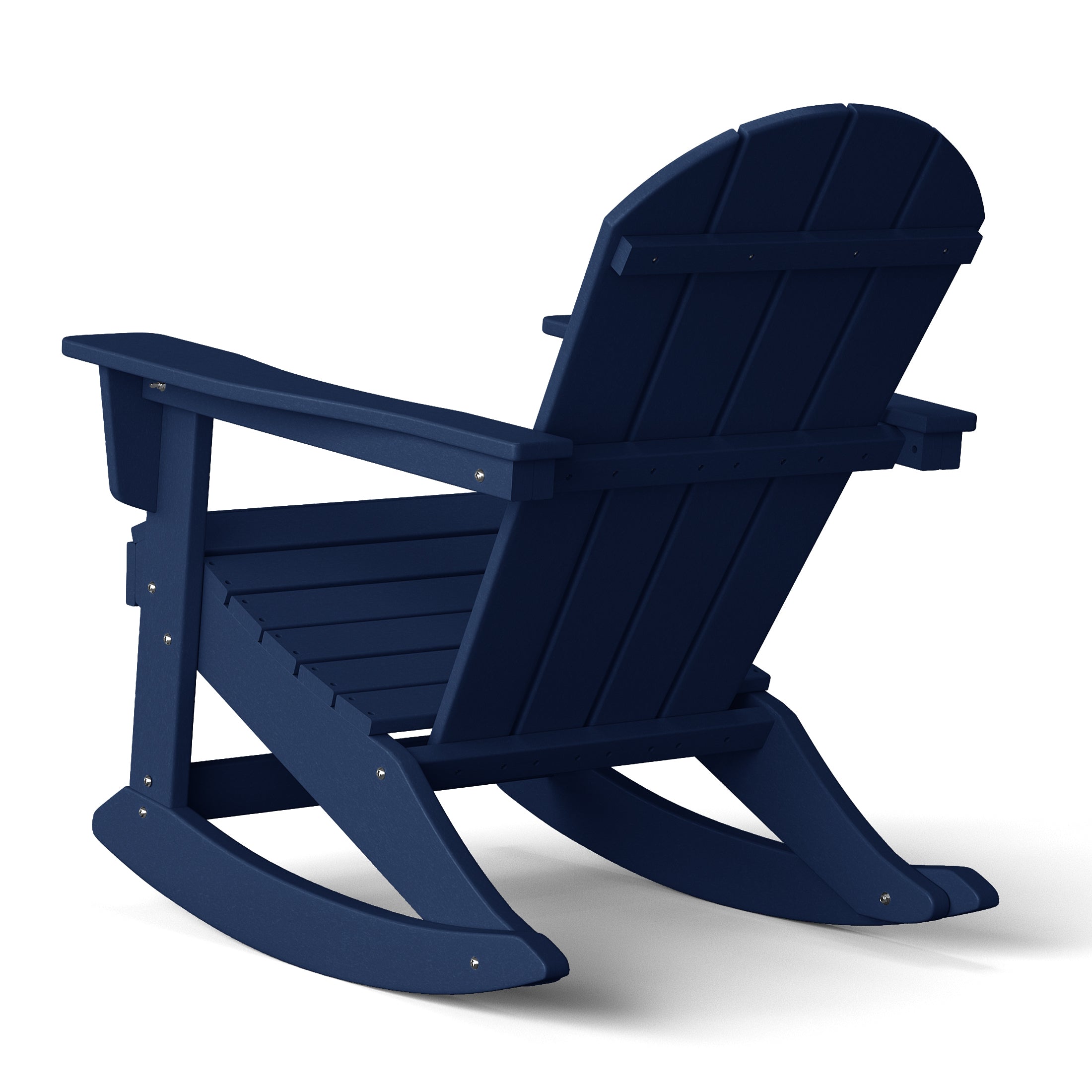 Paradise 2 piece set Outdoor / Patio Poly Adirondack rocking chairs ( 2 seater )
