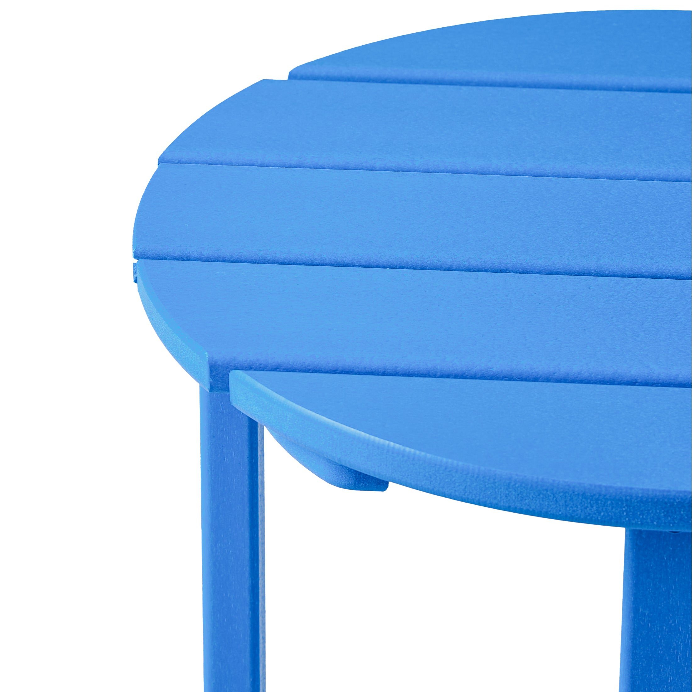 Portside Adirondack Round Outdoor Side Table