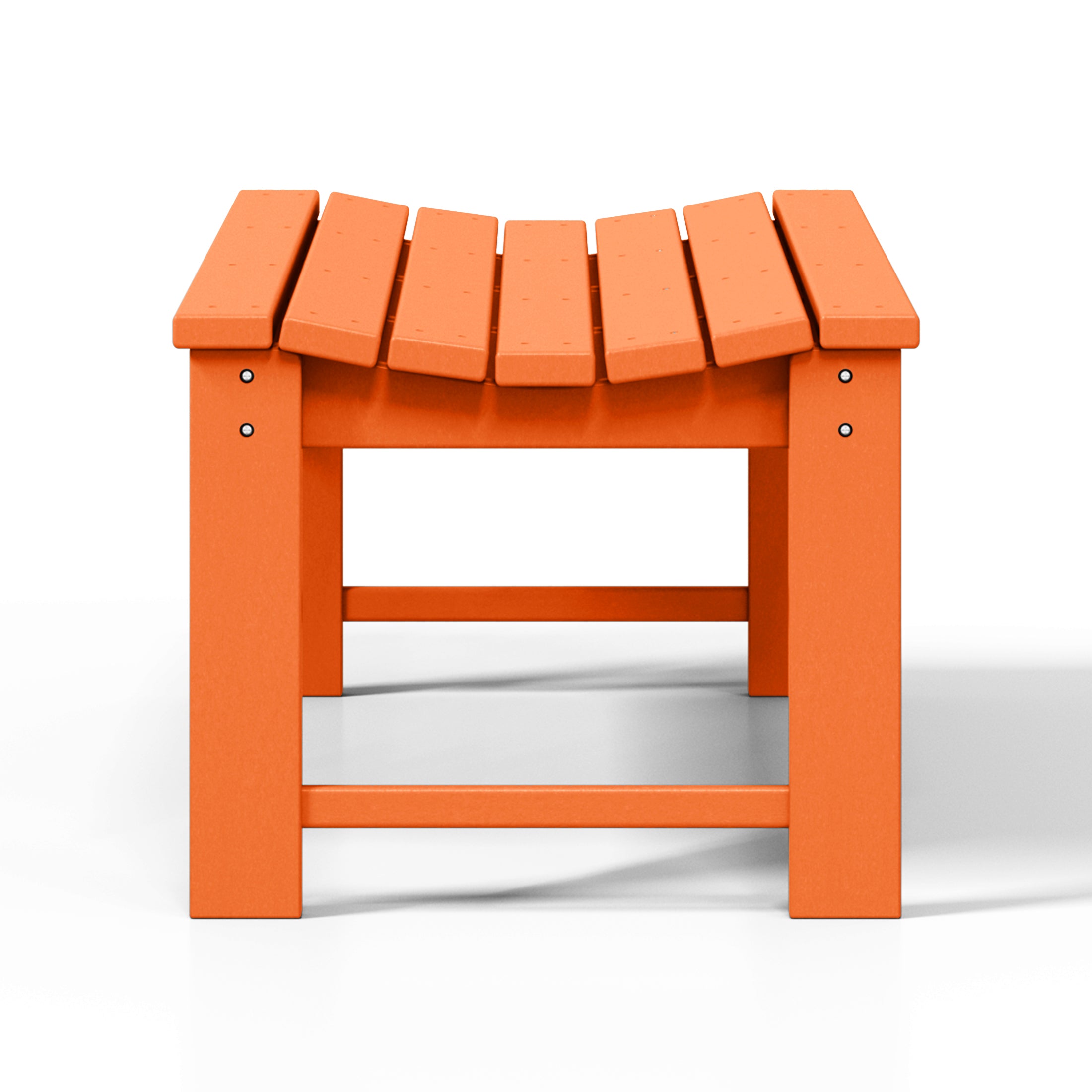 Paradise Westintrends 48" length backless Poly Westin Trendsod Outdoor / Garden bench
