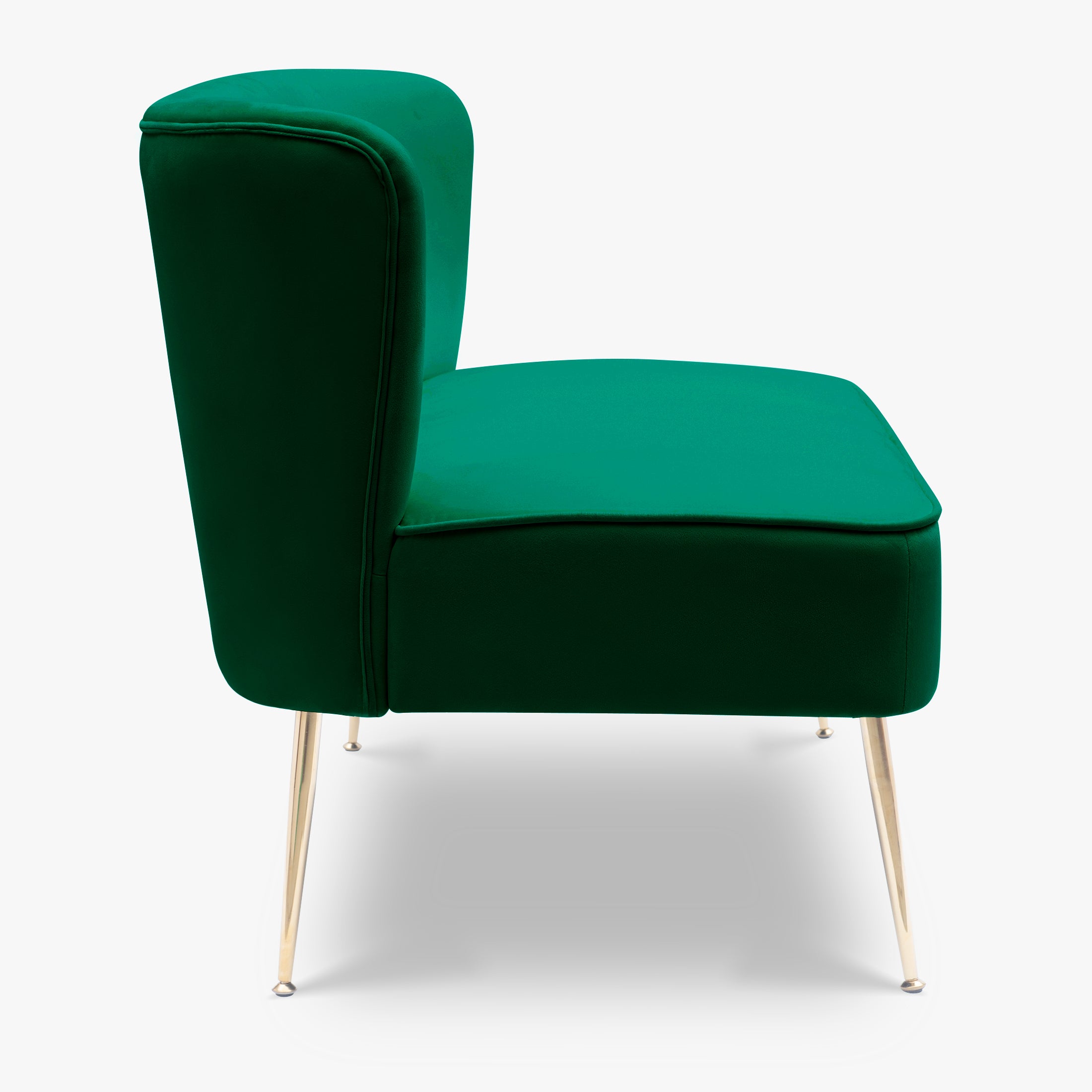 Alaia Mid Century Modern Tufted Velvet Loveseat Sofa and 25" Accent Chair 3-Piece Set