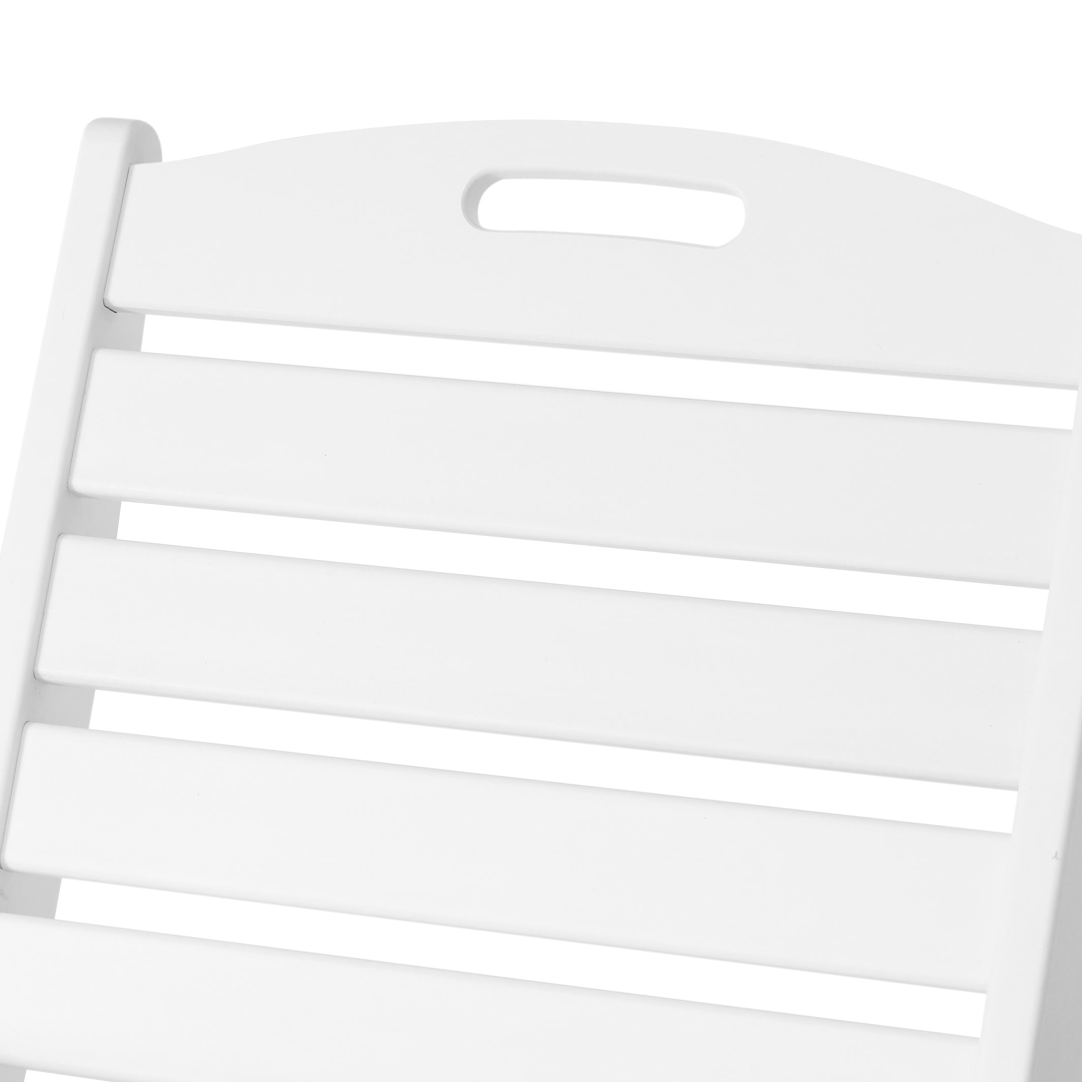 Cayman HDPE Adjustable Highback Folding Outdoor Patio Dining Chairs Set of 2