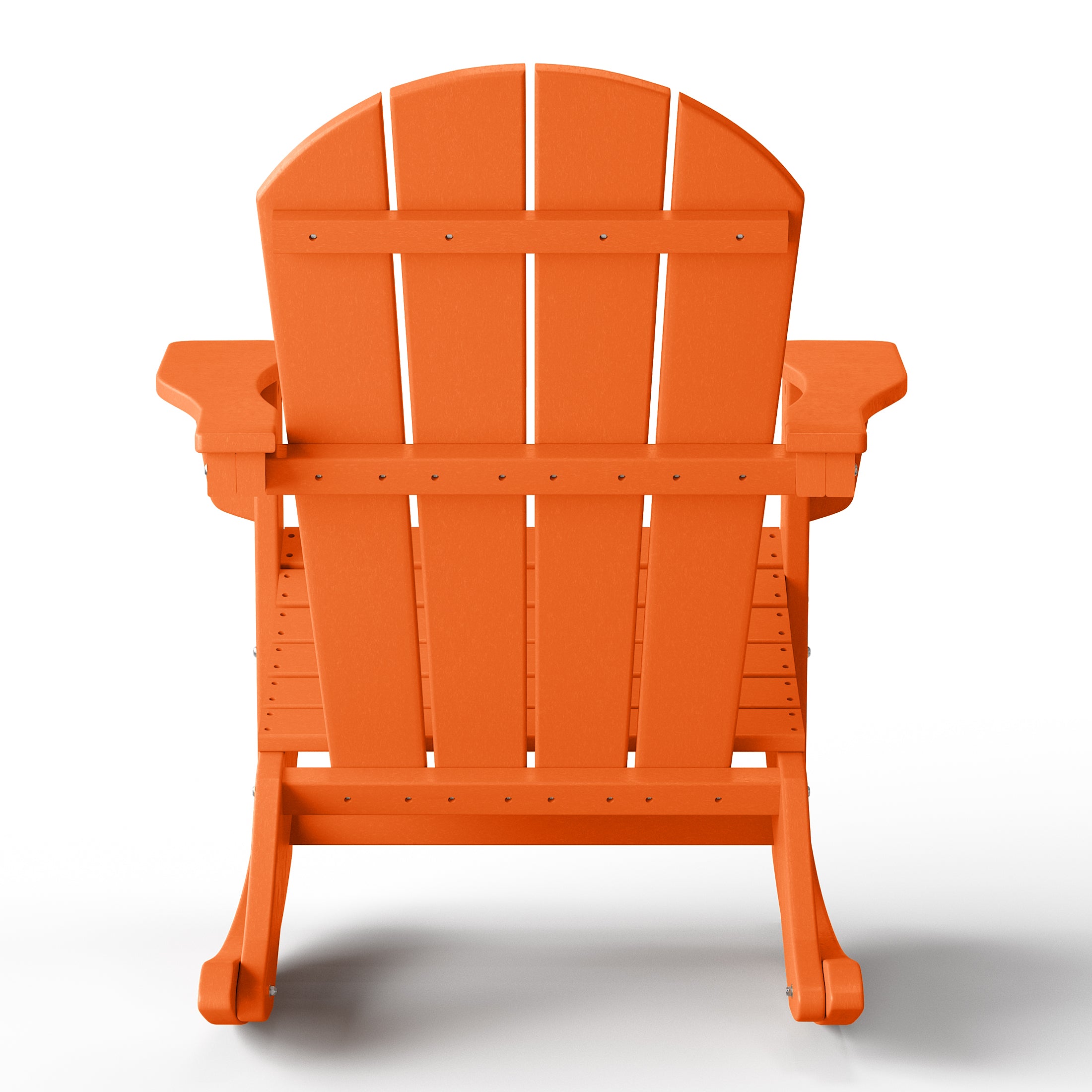 Paradise 2 piece set Outdoor / Patio Poly Adirondack rocking chairs ( 2 seater )