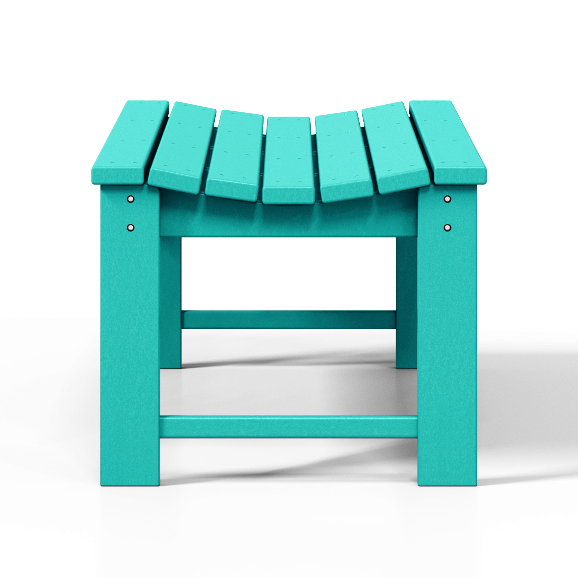Paradise 48" length backless Poly Wood Outdoor / Garden bench